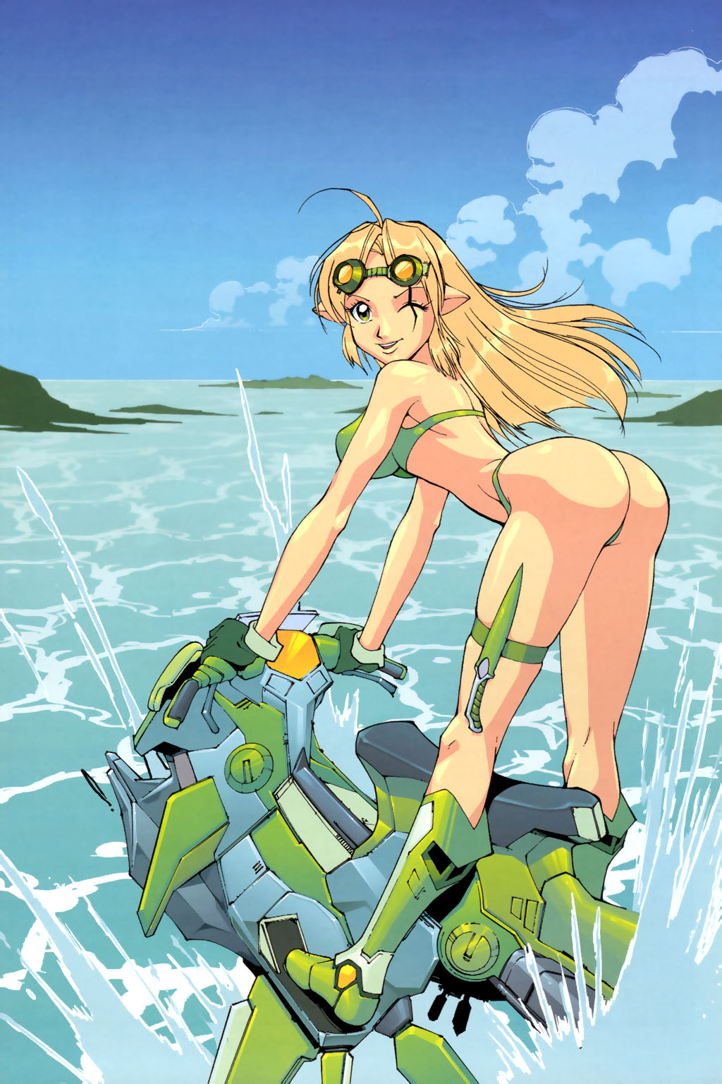 Read online Gold Digger Swimsuit Special comic -  Issue #11 - 36