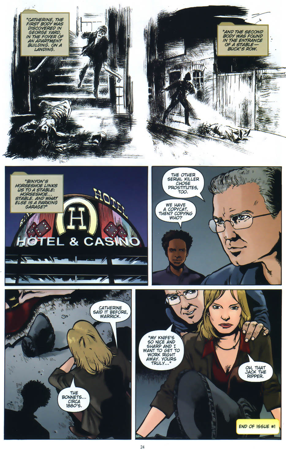 Read online CSI: Crime Scene Investigation comic -  Issue #1 - 27