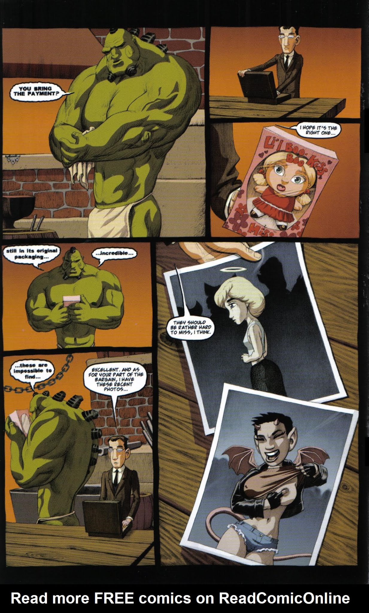 Read online Fire and Brimstone comic -  Issue #3 - 4