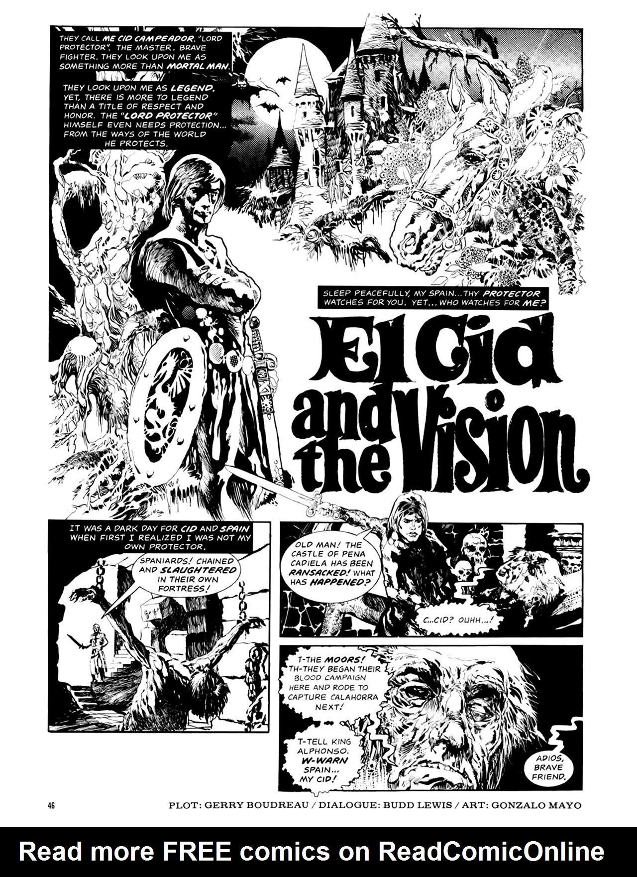 Read online Eerie Presents El Cid comic -  Issue # TPB - 47