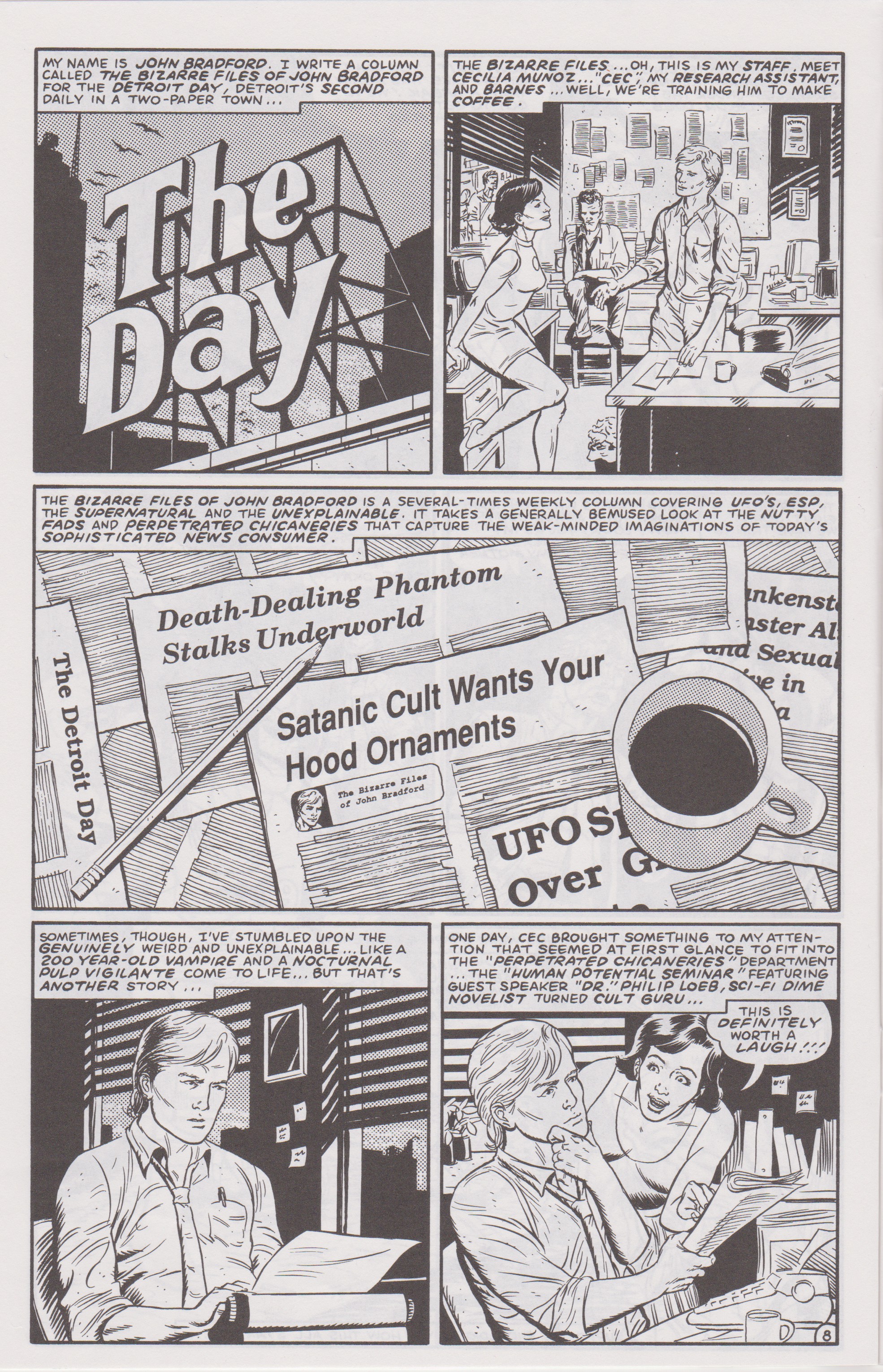 Read online Don Simpson's Bizarre Heroes comic -  Issue #0 - 10