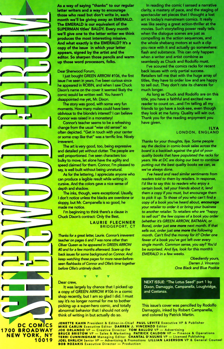 Read online Green Arrow (1988) comic -  Issue #111 - 25