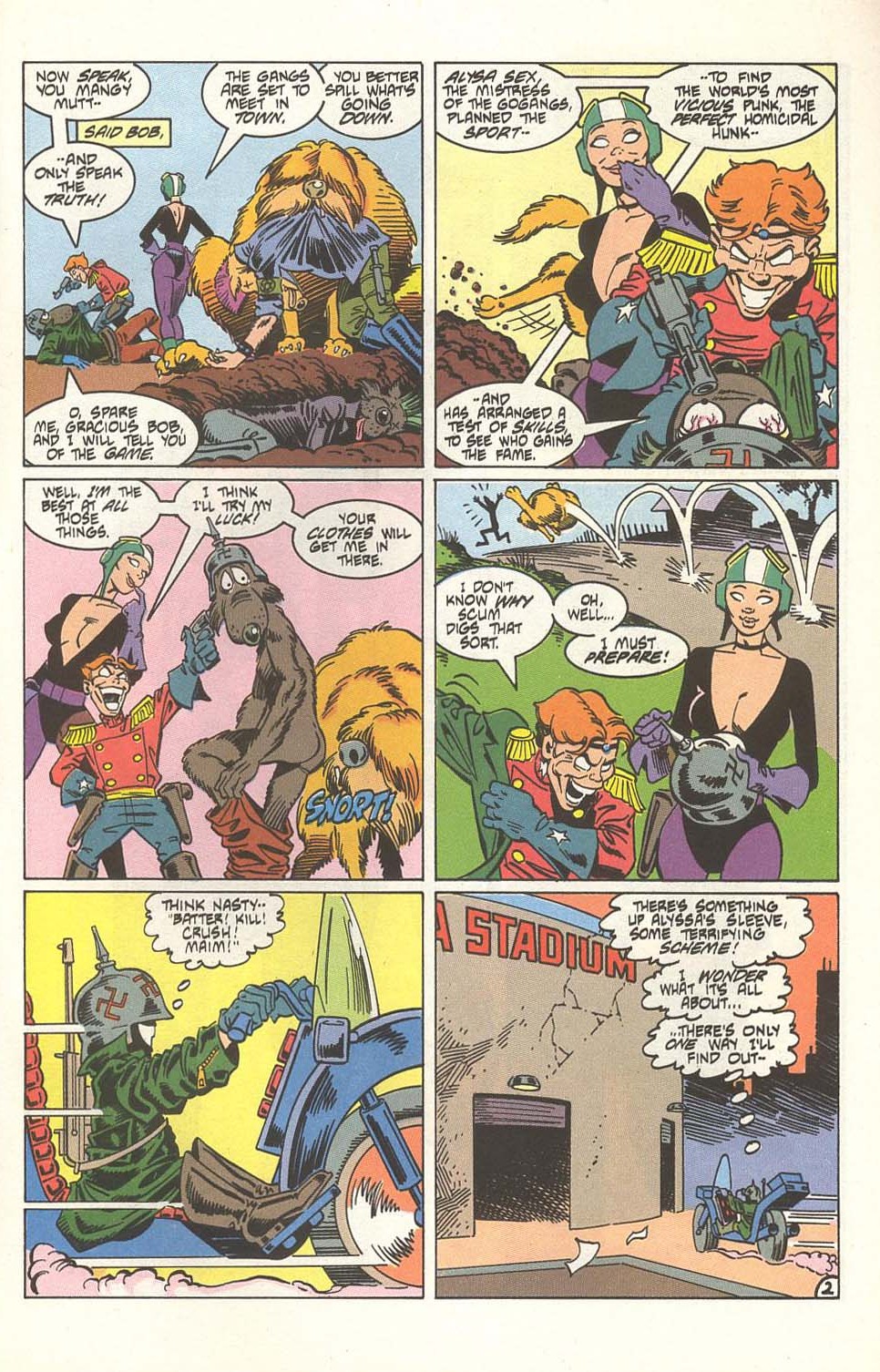Read online American Flagg! comic -  Issue #33 - 27
