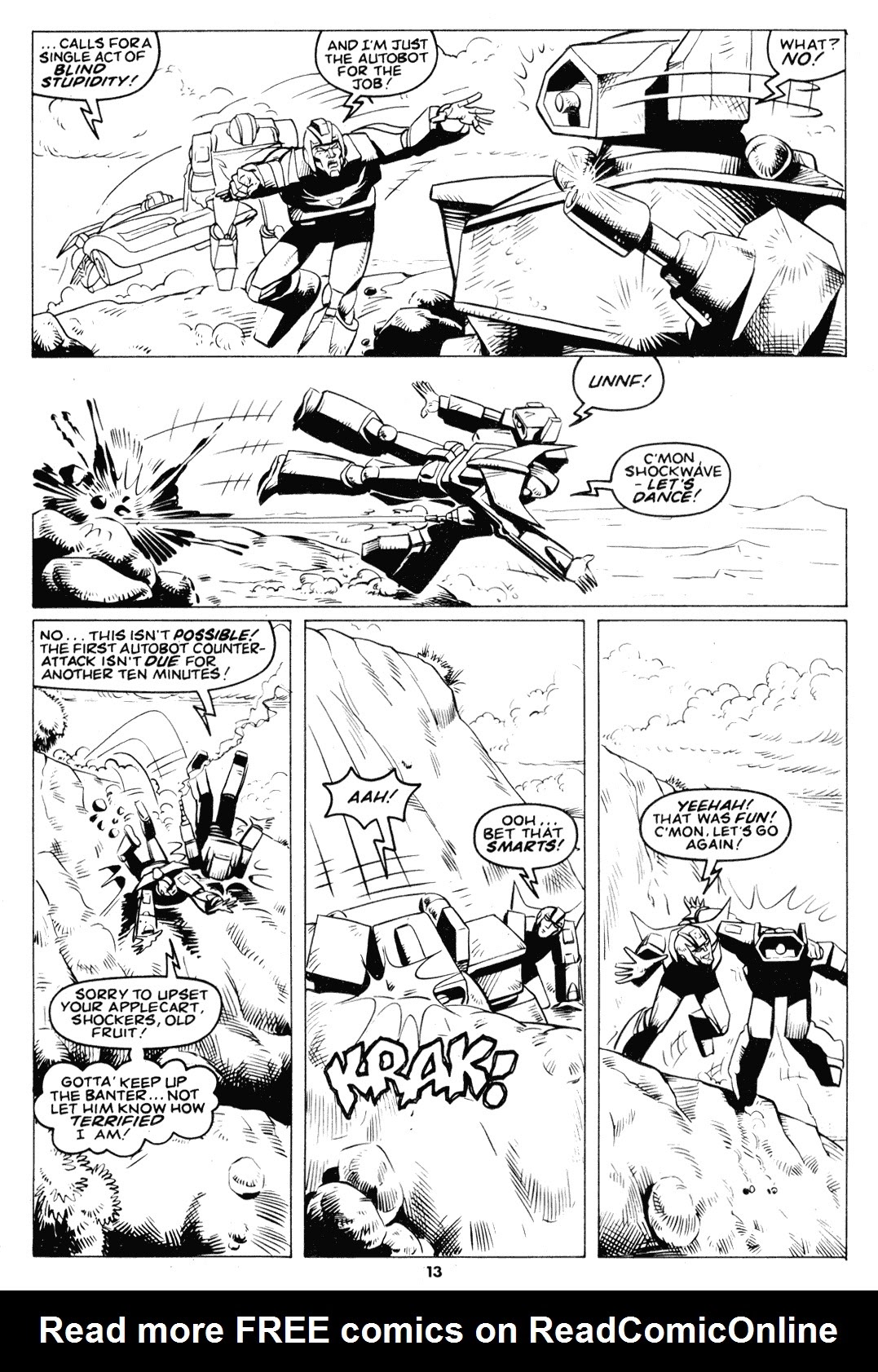 Read online The Transformers (UK) comic -  Issue #225 - 10