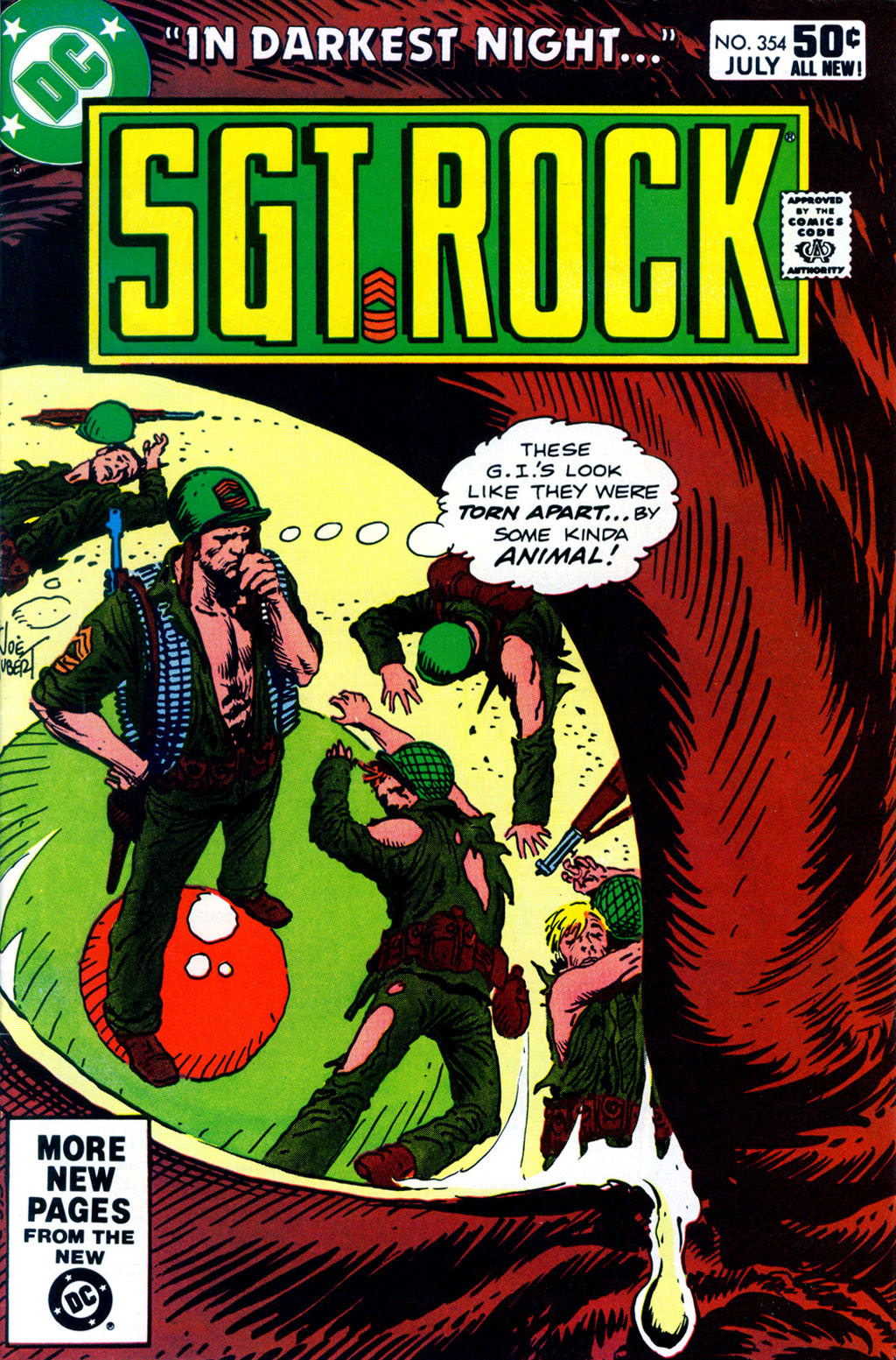 Read online Sgt. Rock comic -  Issue #354 - 1