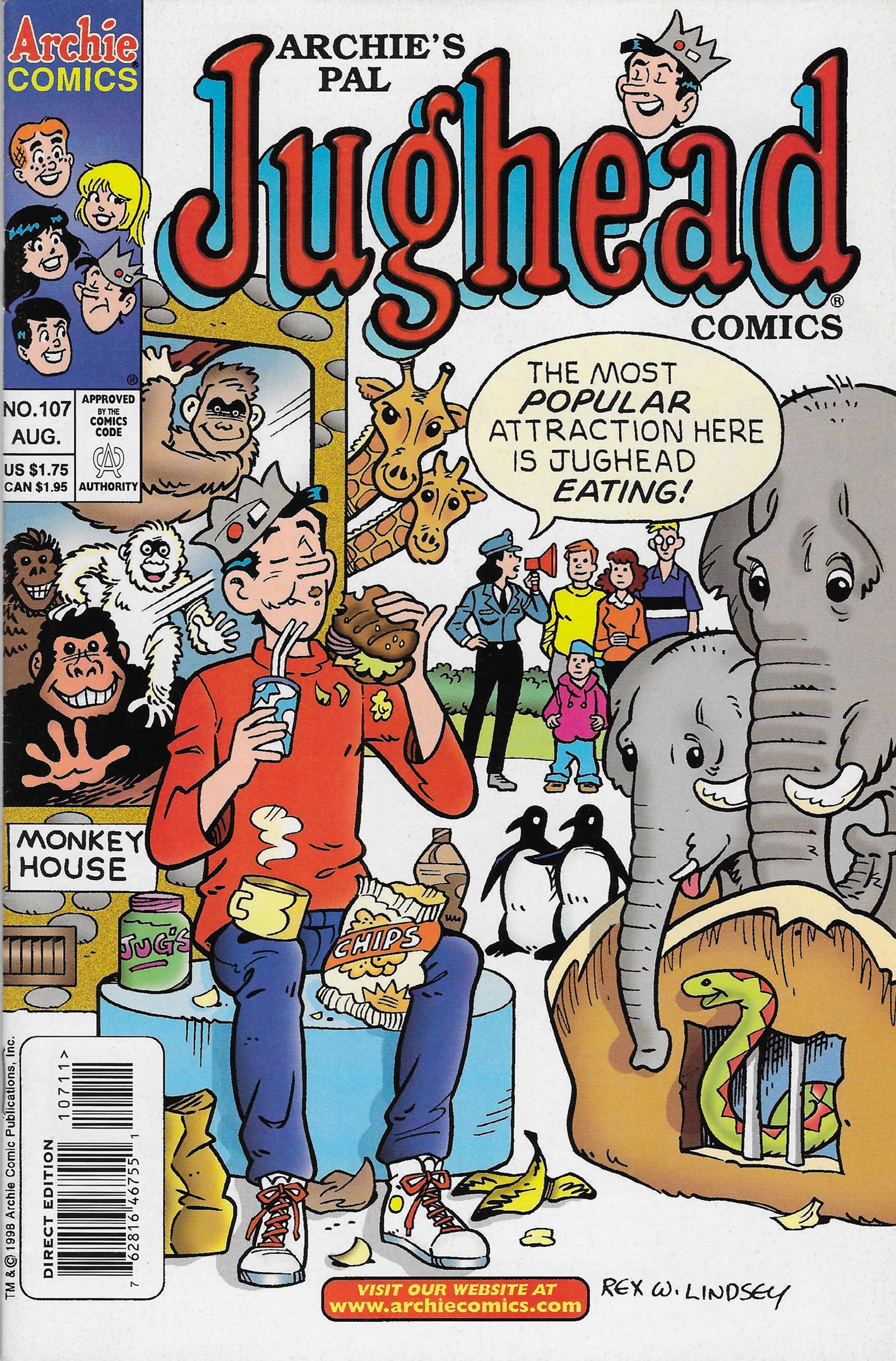 Read online Archie's Pal Jughead Comics comic -  Issue #107 - 1