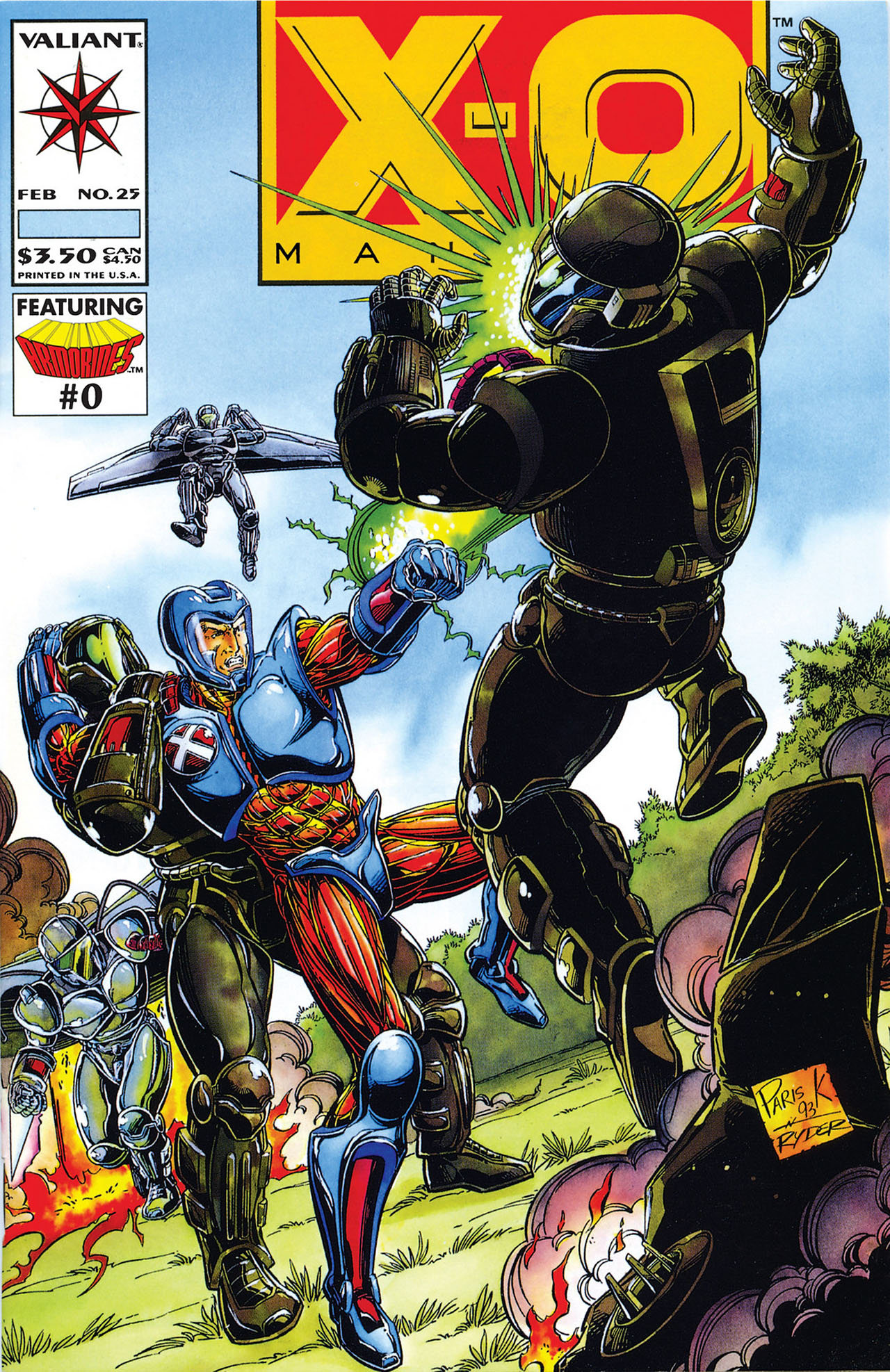 Read online X-O Manowar (1992) comic -  Issue #25 - 1