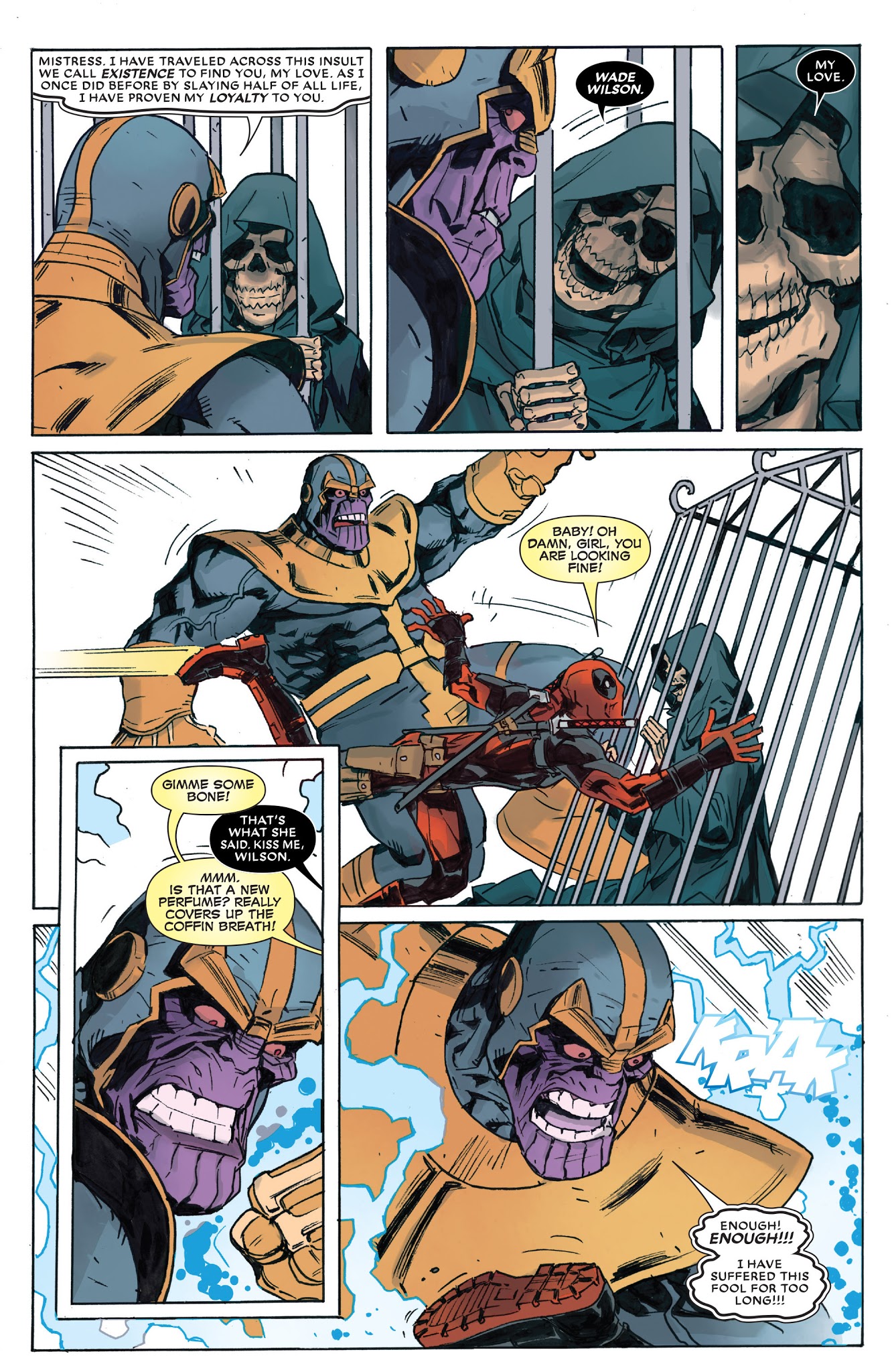 Read online Deadpool vs. Thanos comic -  Issue # _TPB - 73