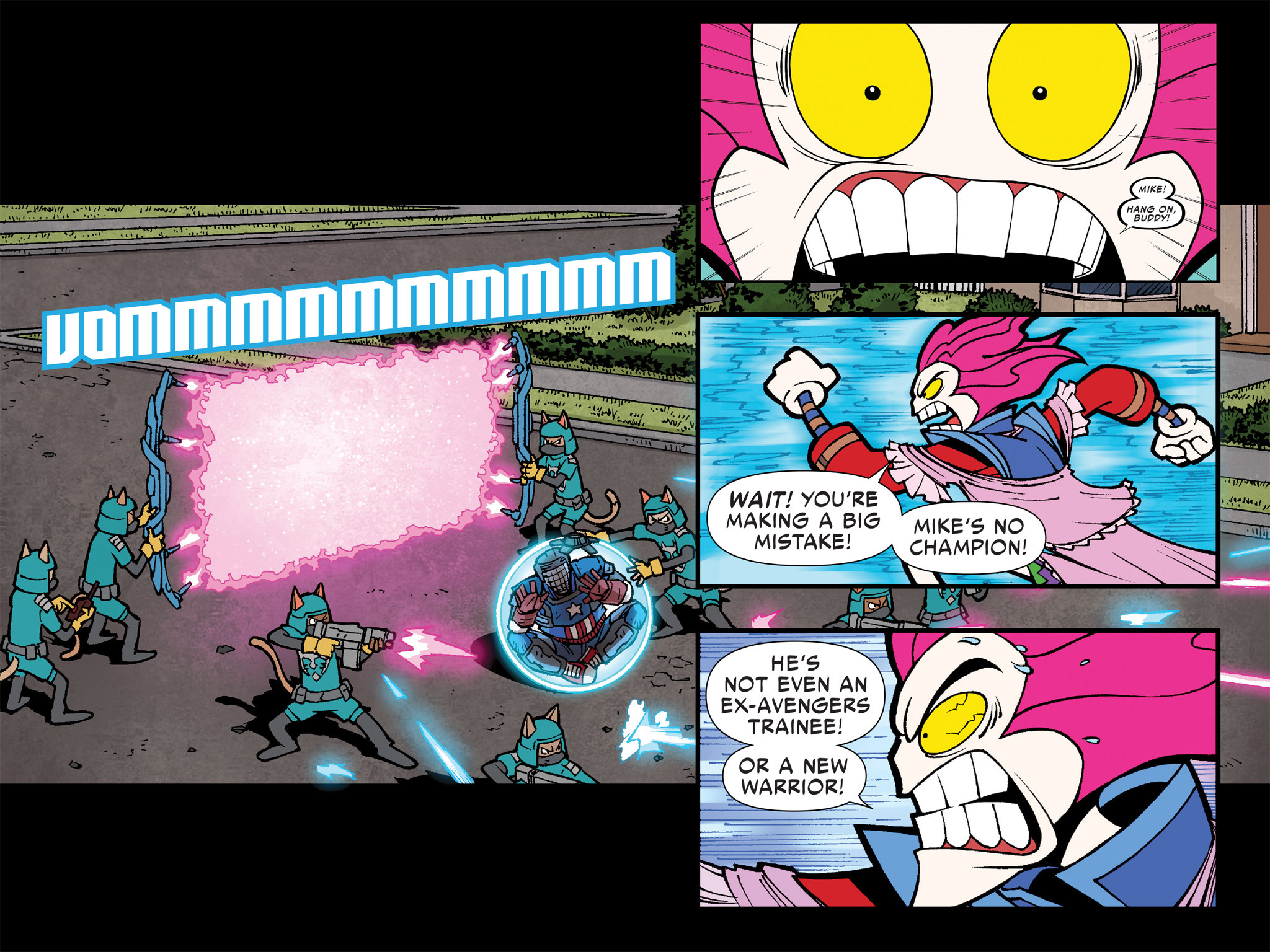 Read online Slapstick Infinite Comic comic -  Issue #4 - 69