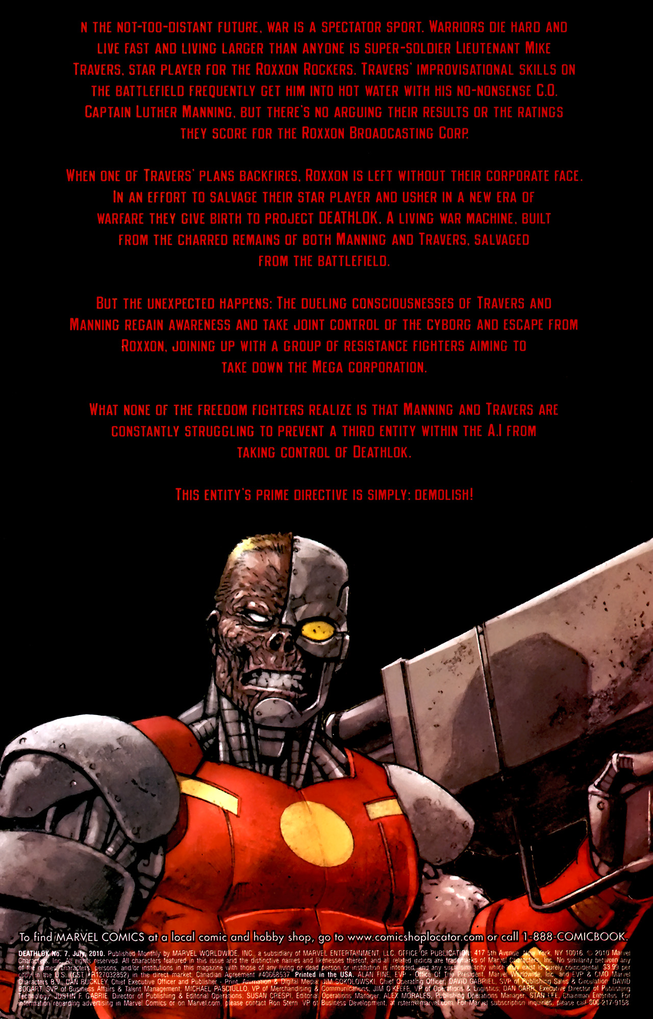 Read online Deathlok (2010) comic -  Issue #7 - 2