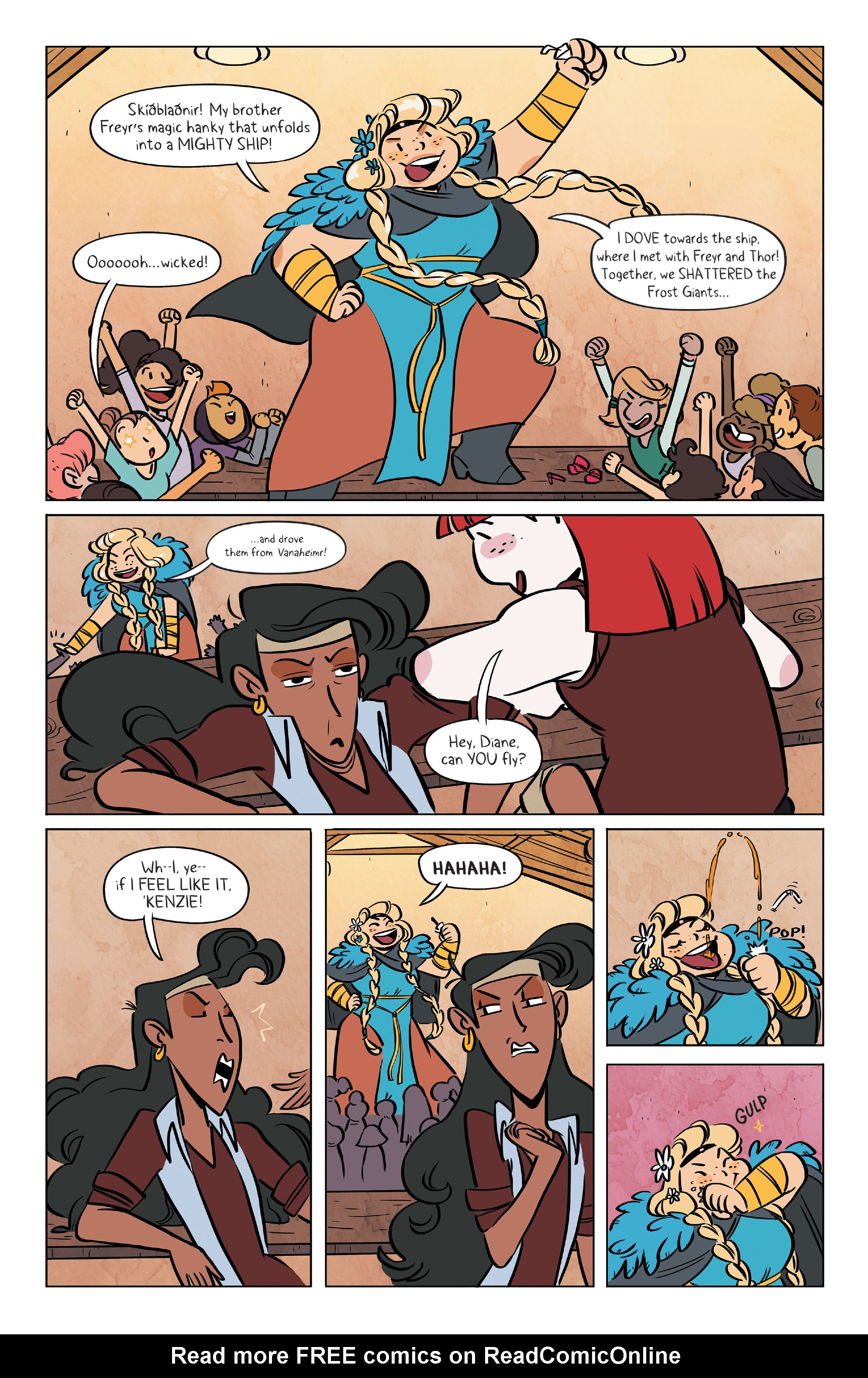 Read online Lumberjanes comic -  Issue #66 - 4
