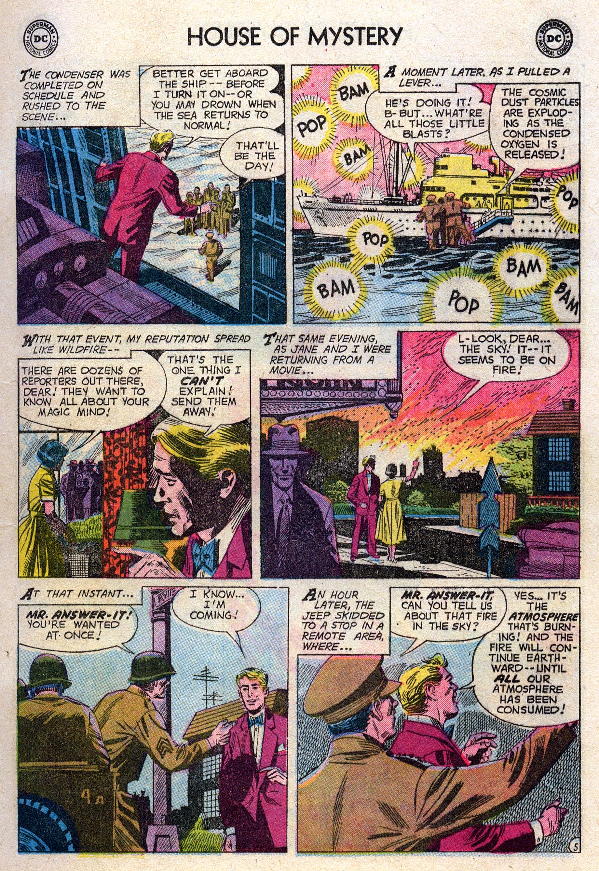 Read online House of Mystery (1951) comic -  Issue #82 - 17