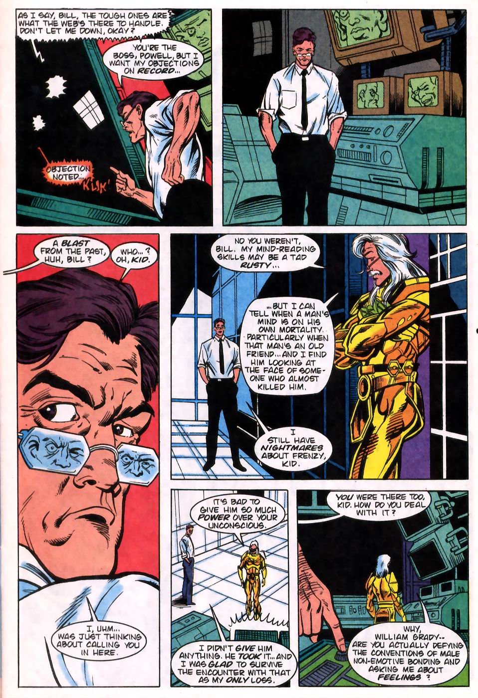 Read online The Web (1991) comic -  Issue #13 - 6