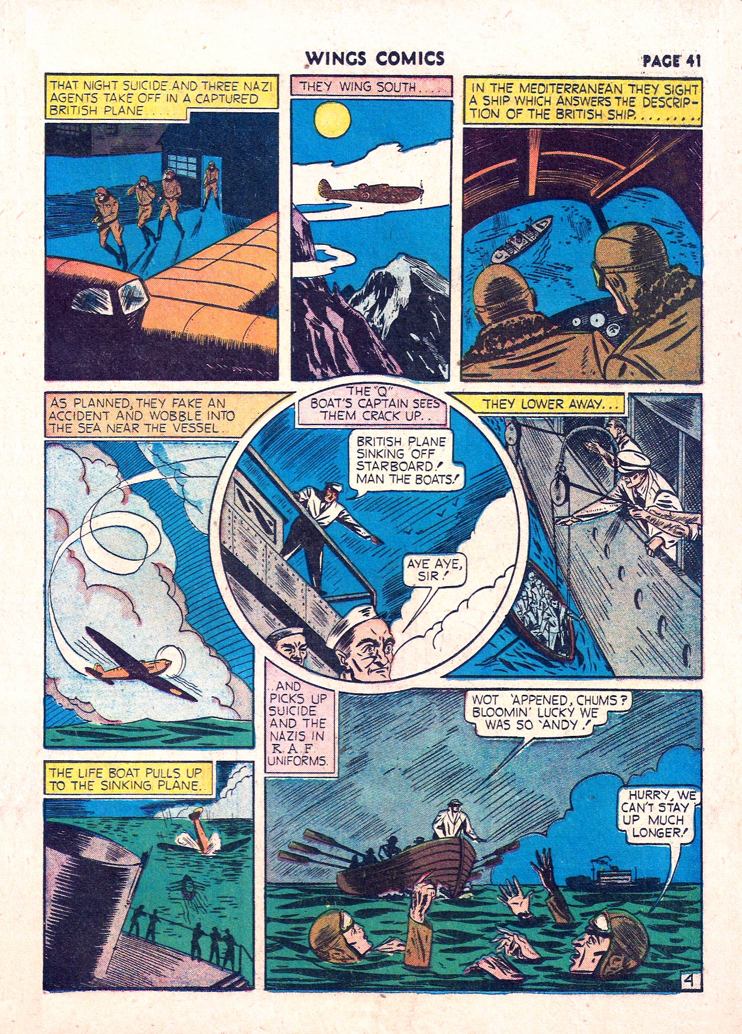 Read online Wings Comics comic -  Issue #9 - 43