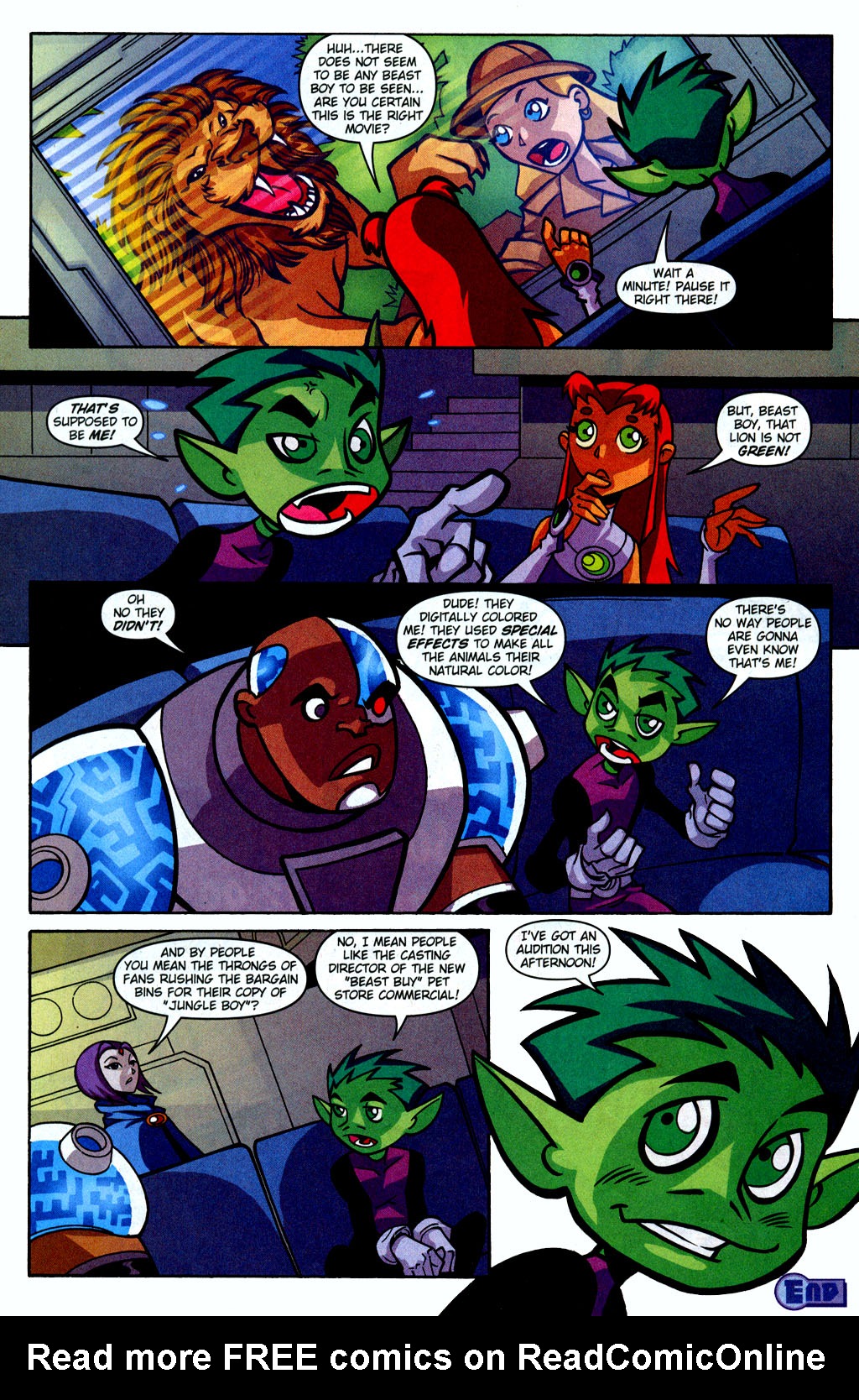Read online Teen Titans Go! (2003) comic -  Issue #26 - 21