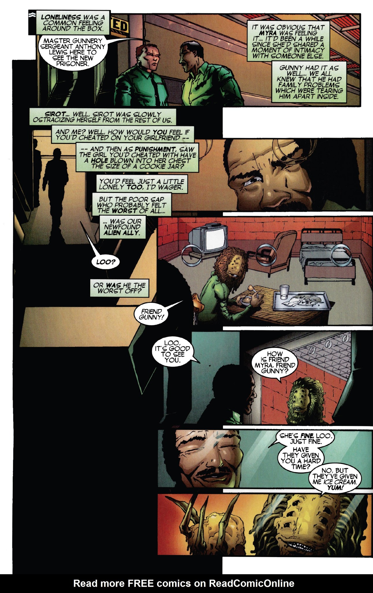 Read online Armorines (1999) comic -  Issue #3 - 11