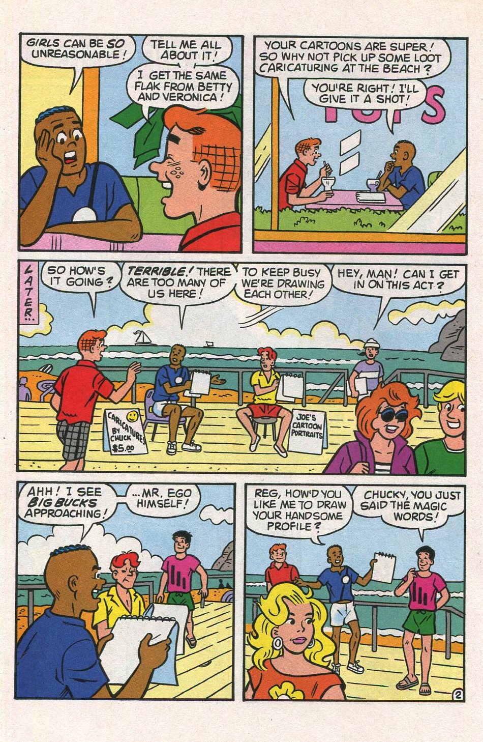 Read online Archie's Vacation Special comic -  Issue #7 - 38