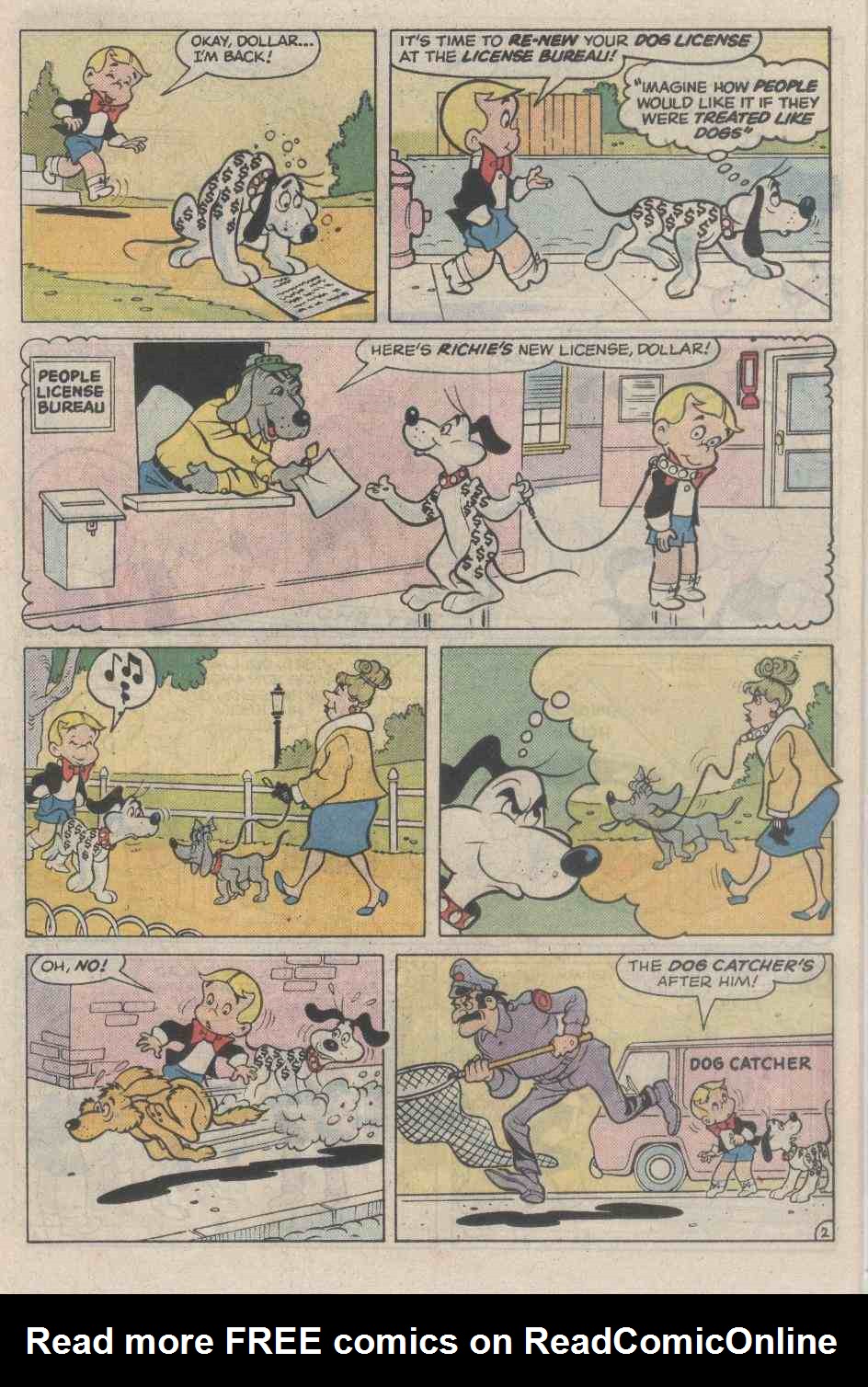 Read online Richie Rich & Dollar the Dog comic -  Issue #3 - 25