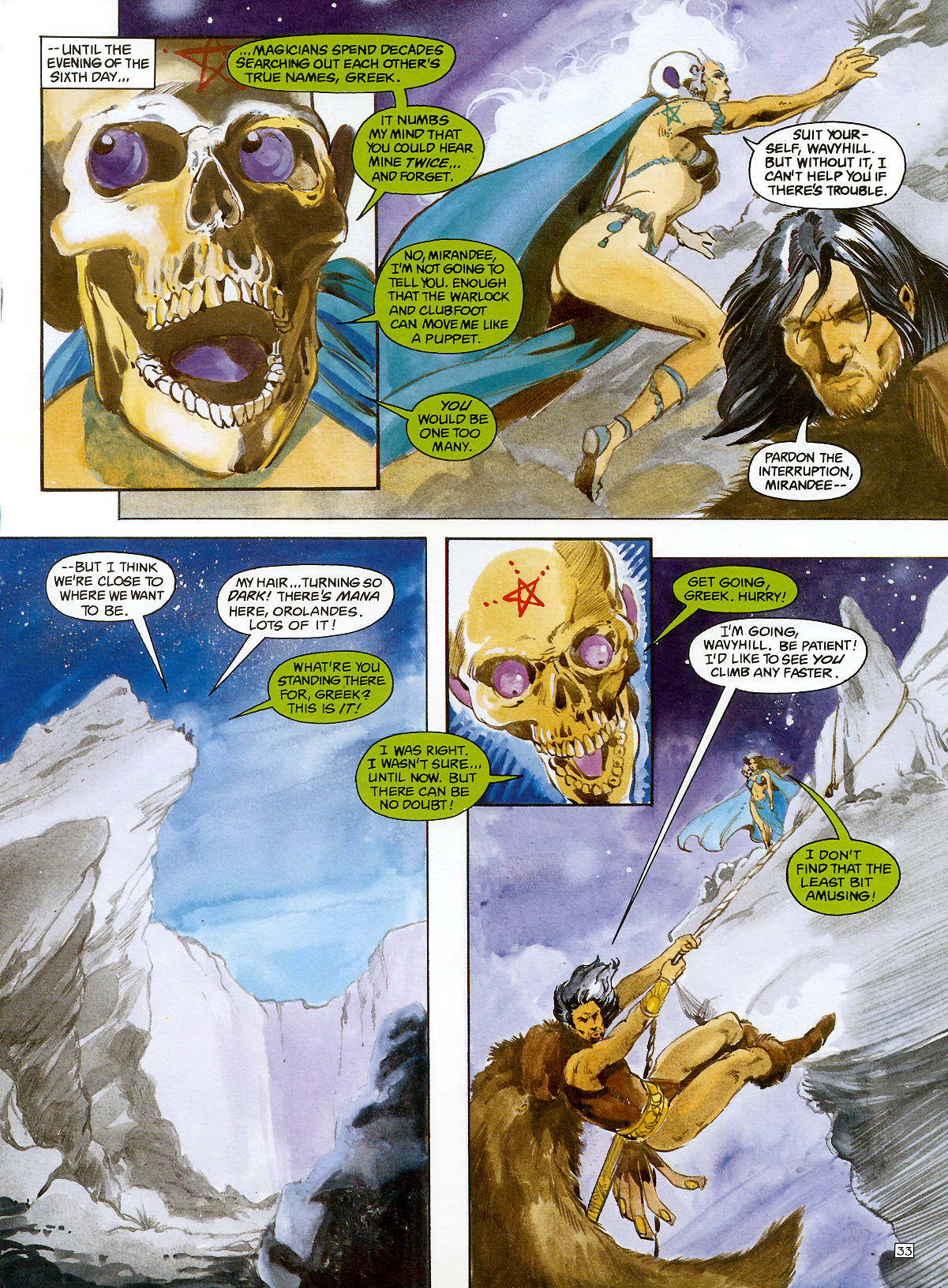 Read online Science Fiction Graphic Novel comic -  Issue #6 - 34