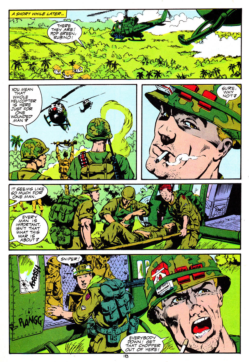 Read online The 'Nam comic -  Issue #20 - 20