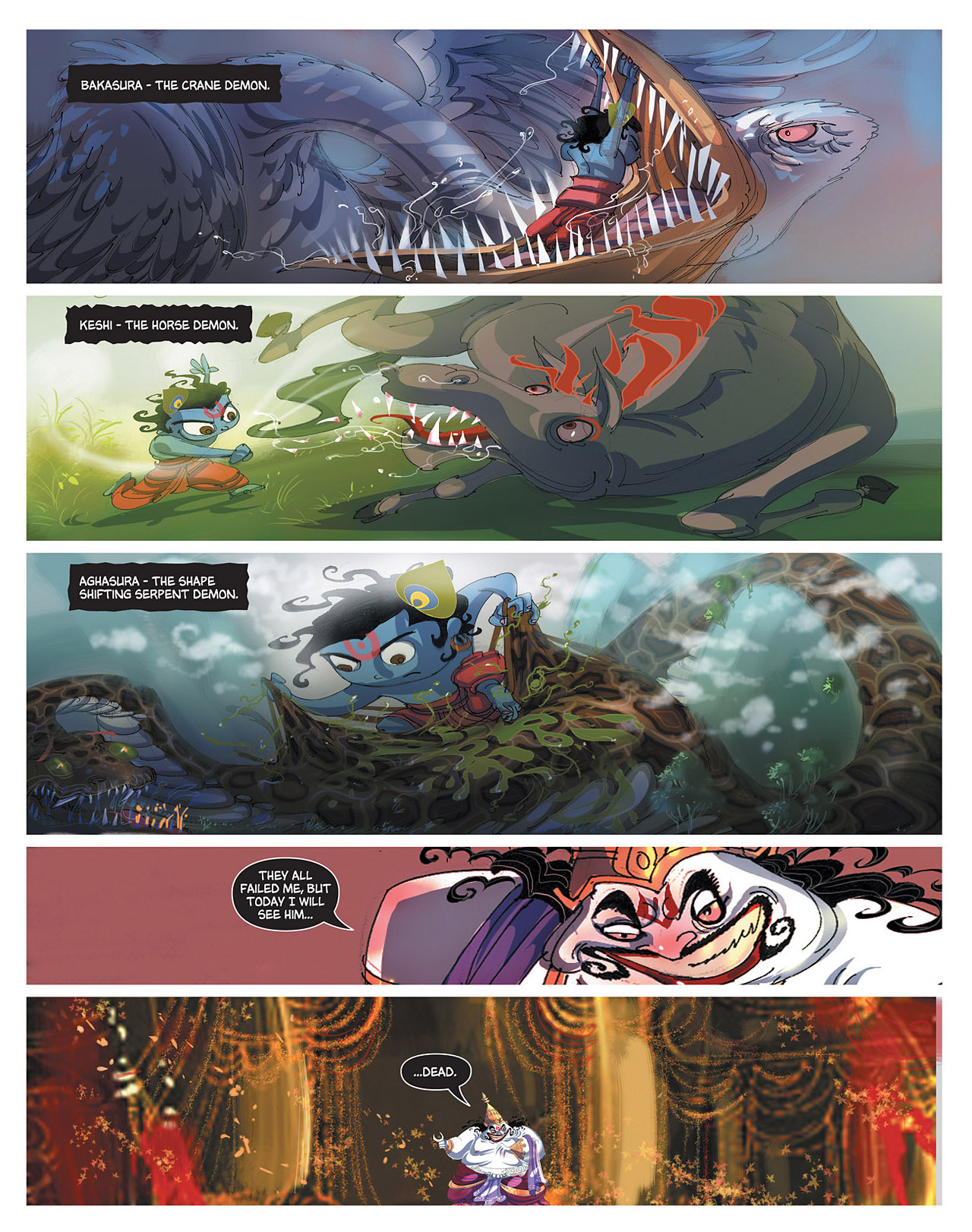 Read online Krishna: A Journey Within comic -  Issue # TPB (Part 1) - 69