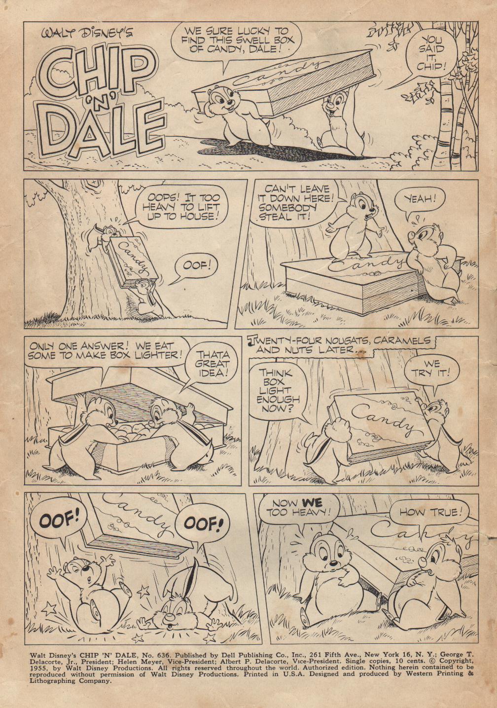 Read online Four Color Comics comic -  Issue #636 - 2