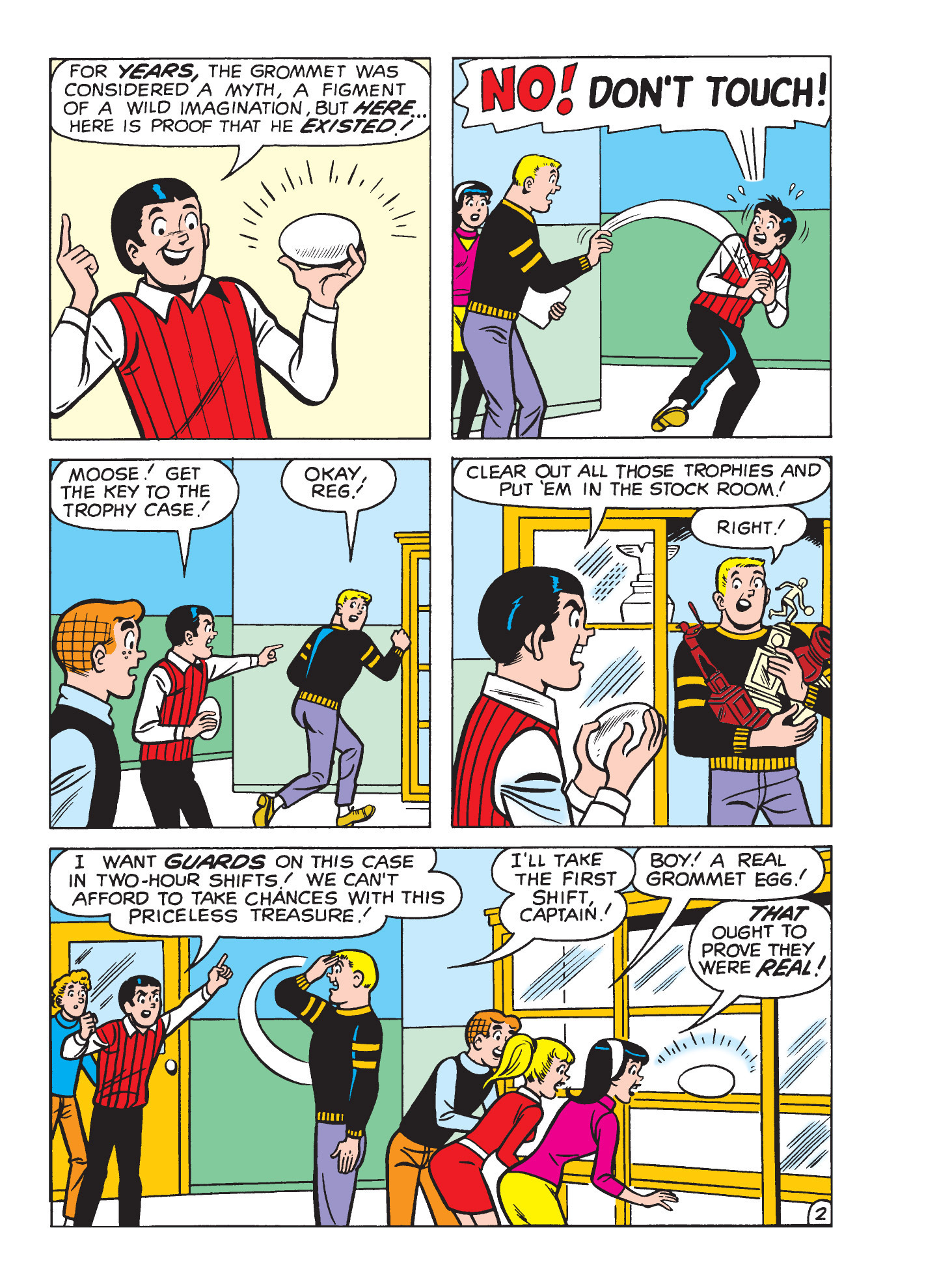 Read online Archie's Funhouse Double Digest comic -  Issue #14 - 141