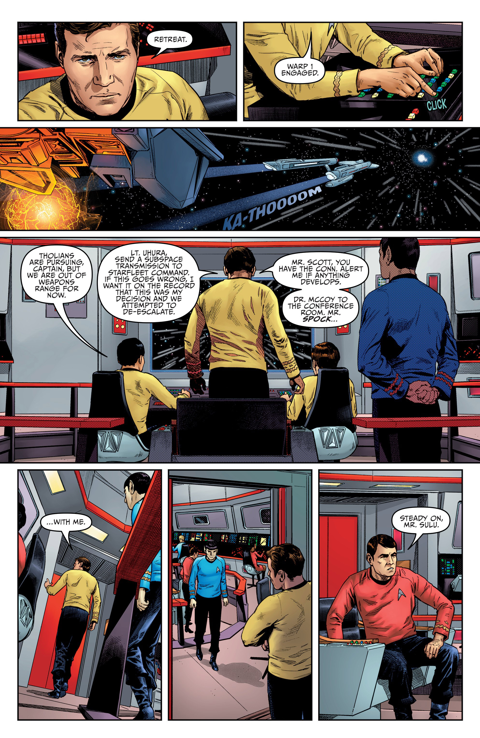 Read online Star Trek: Year Five comic -  Issue #2 - 5