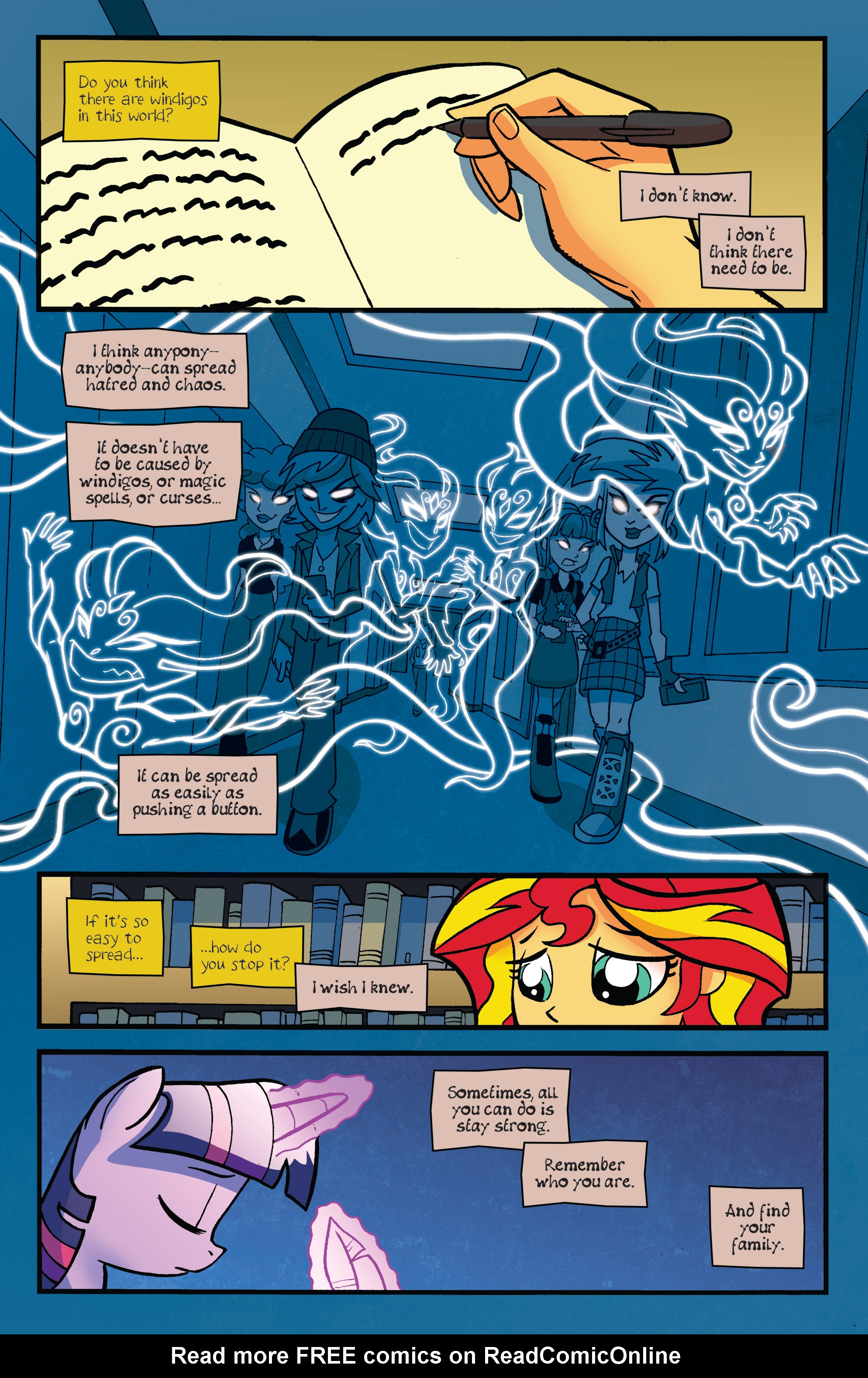 Read online My Little Pony: Equestria Girls Holiday Special 2014 comic -  Issue # Full - 37