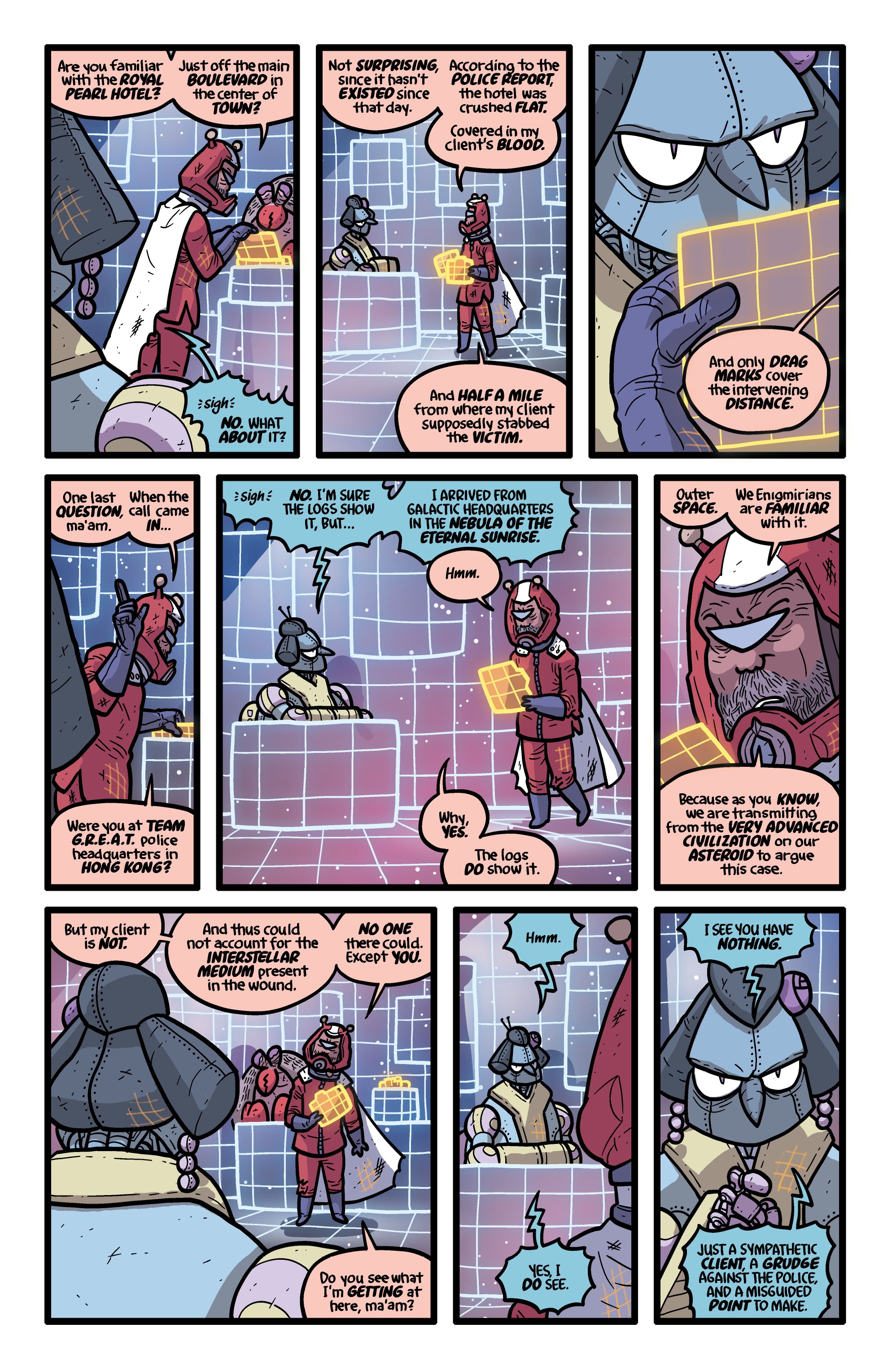 Read online Kaijumax Season 5 comic -  Issue #6 - 9