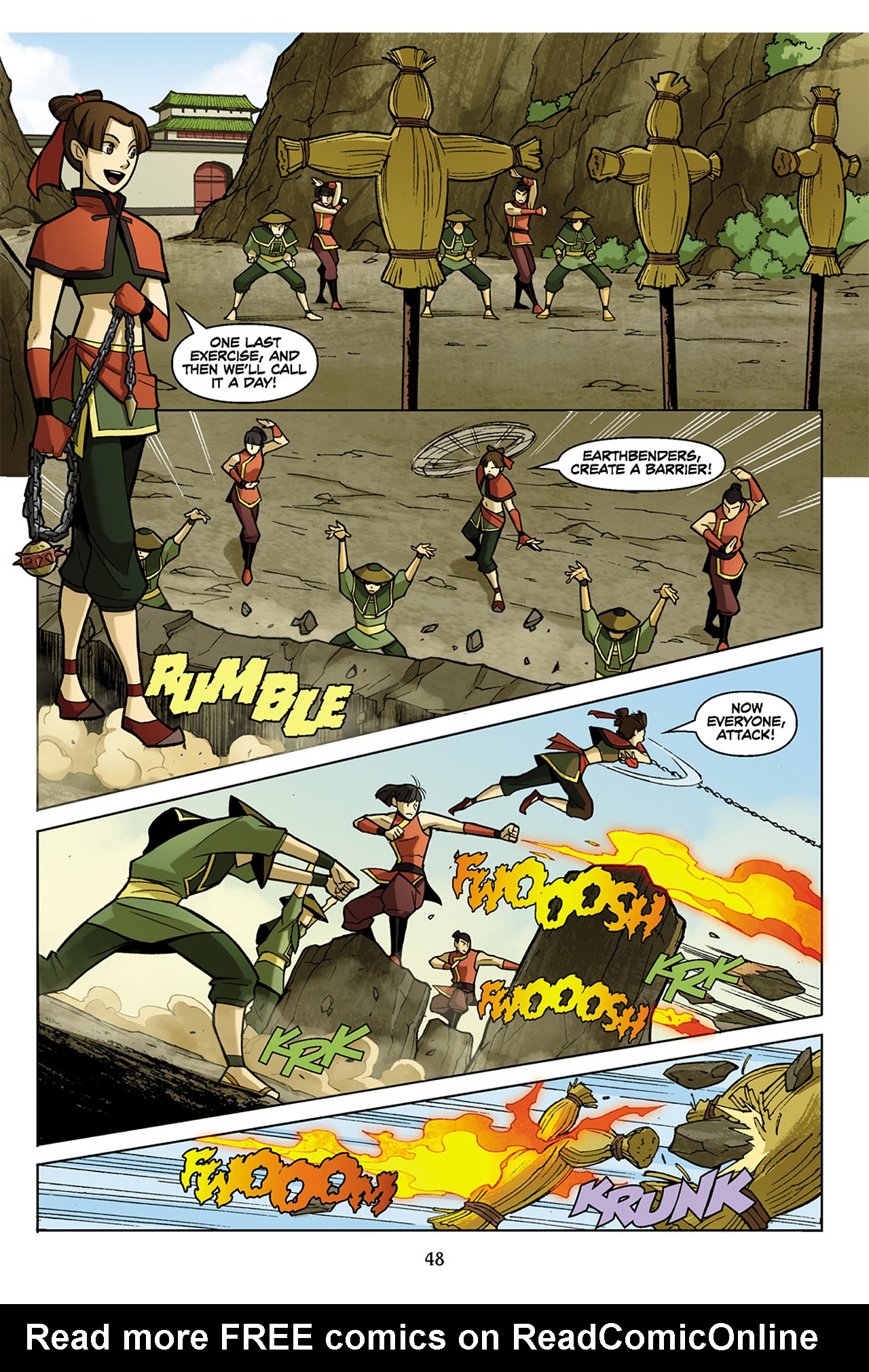 Read online Nickelodeon Avatar: The Last Airbender - The Promise comic -  Issue # Part 2 - 49