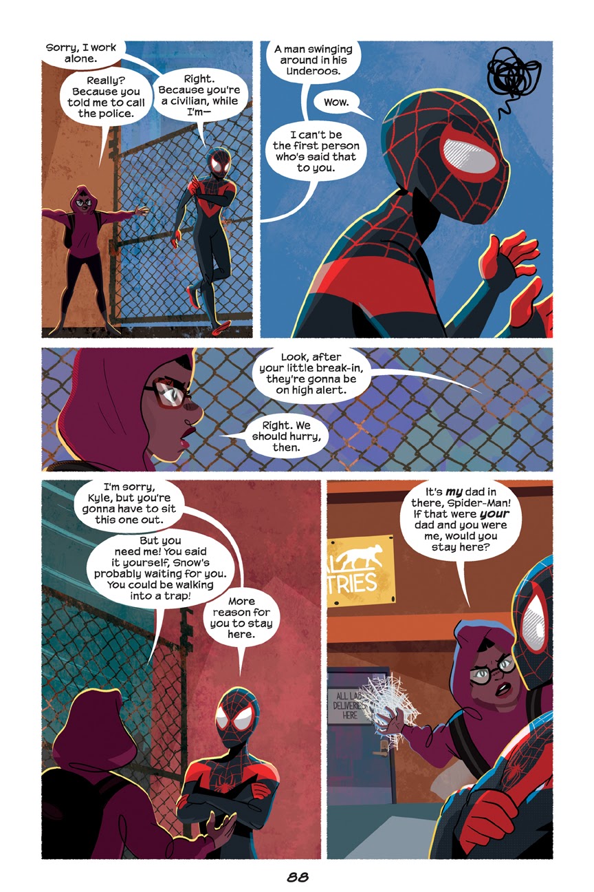 Read online Miles Morales: Shock Waves comic -  Issue # TPB - 92