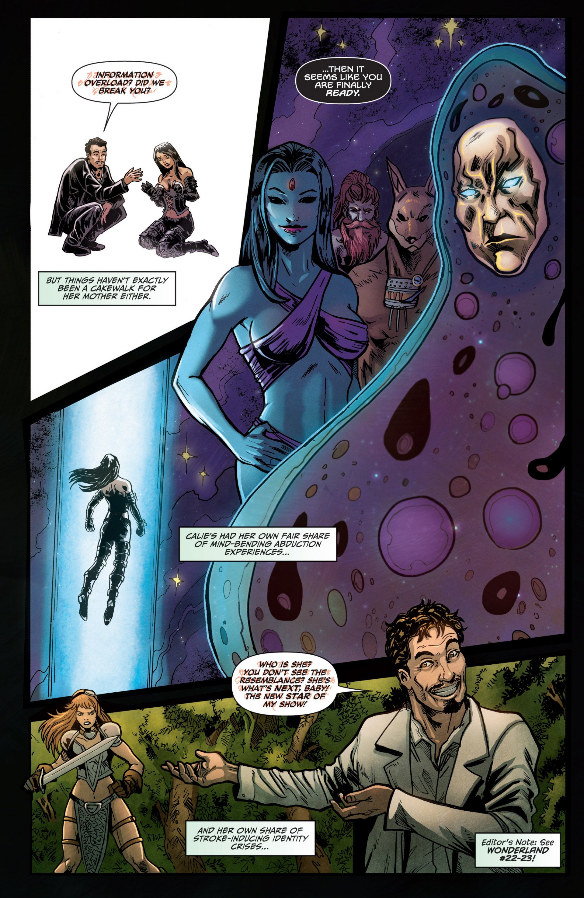 Read online Grimm Fairy Tales presents Wonderland: Age Of Darkness comic -  Issue # Full - 5