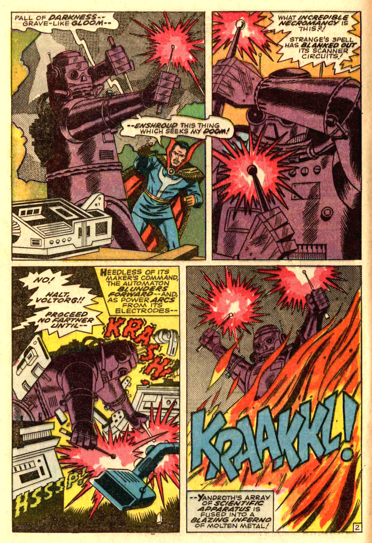 Read online Marvel Masterworks: Doctor Strange comic -  Issue # TPB 2 - 247