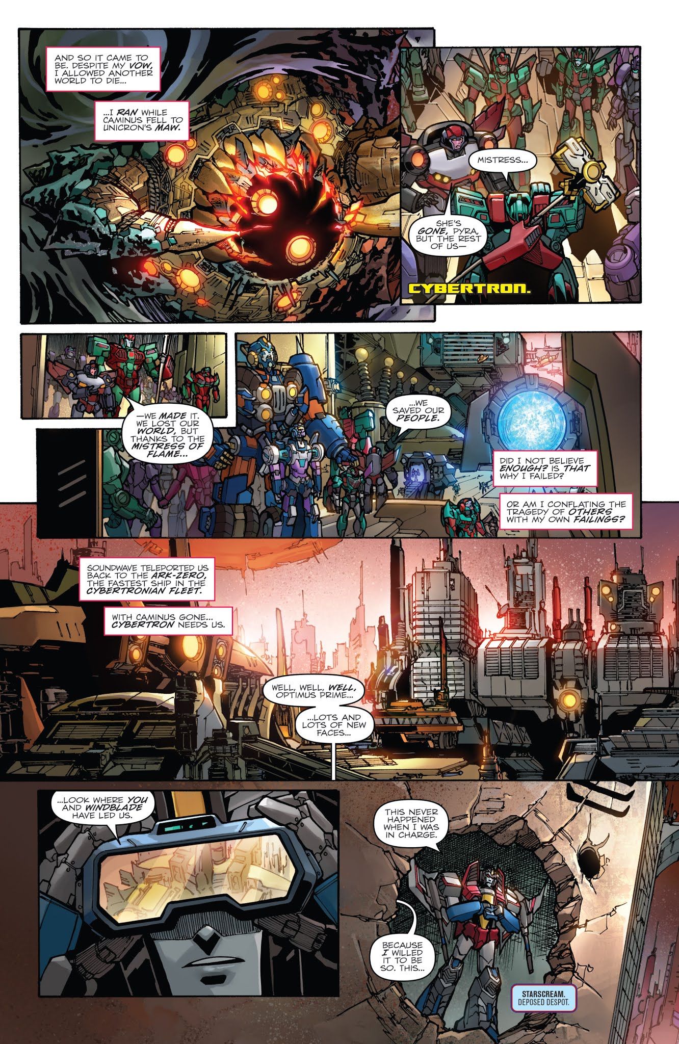 Read online Transformers: Unicron comic -  Issue #1 - 20
