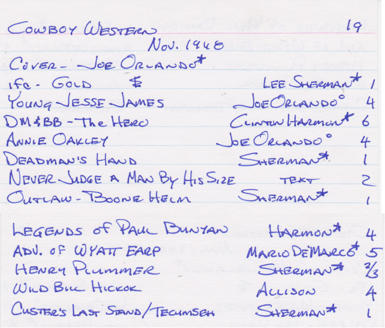 Read online Cowboy Western Comics (1948) comic -  Issue #19 - 37