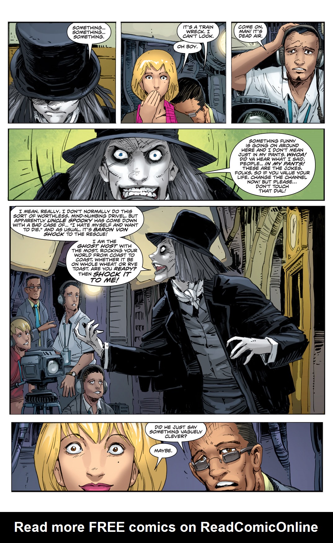 Read online Whatever Happened to Baron von Shock? comic -  Issue #1 - 12