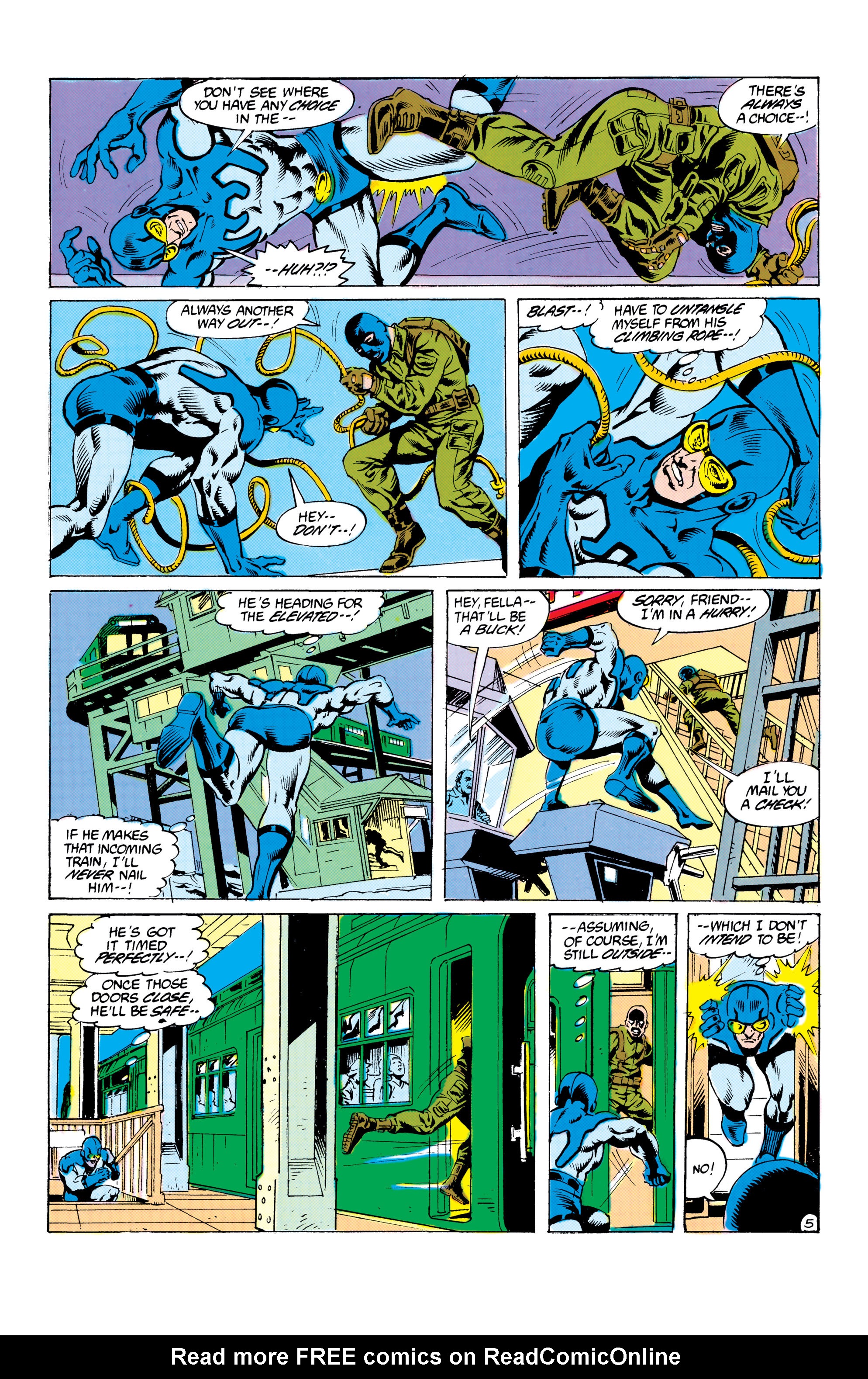 Read online Blue Beetle (1986) comic -  Issue #16 - 5