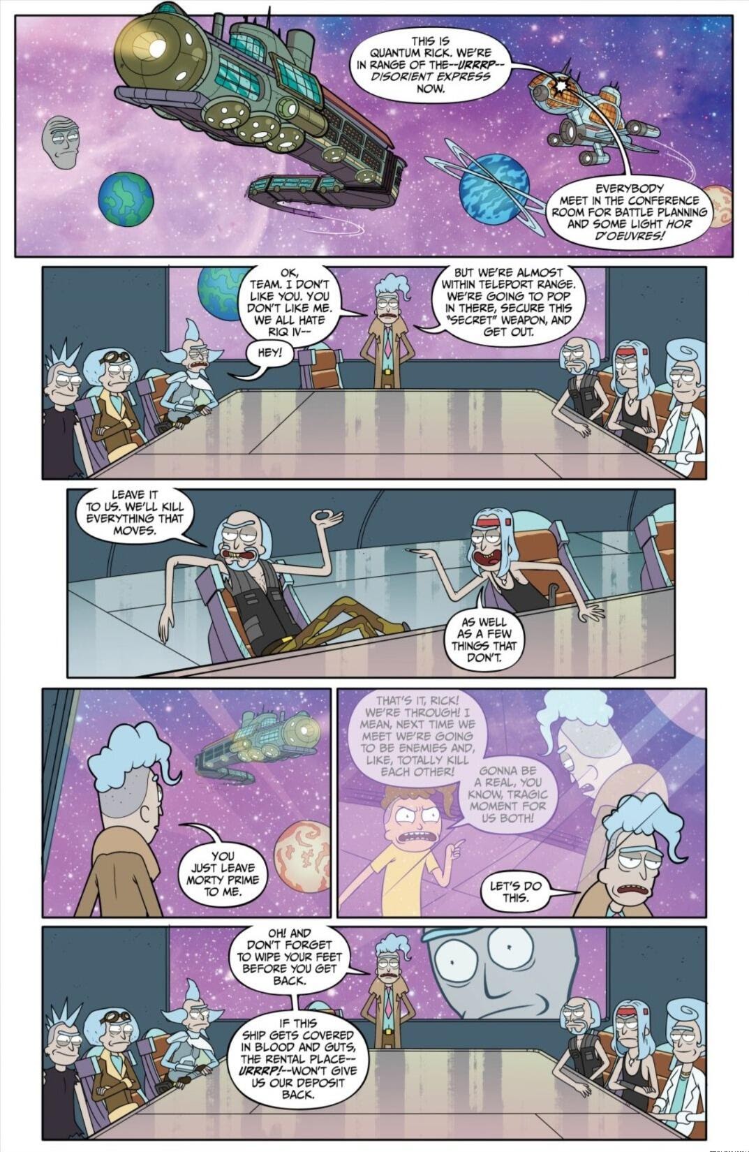 Read online Rick and Morty Presents: The Council of Ricks comic -  Issue # Full - 11