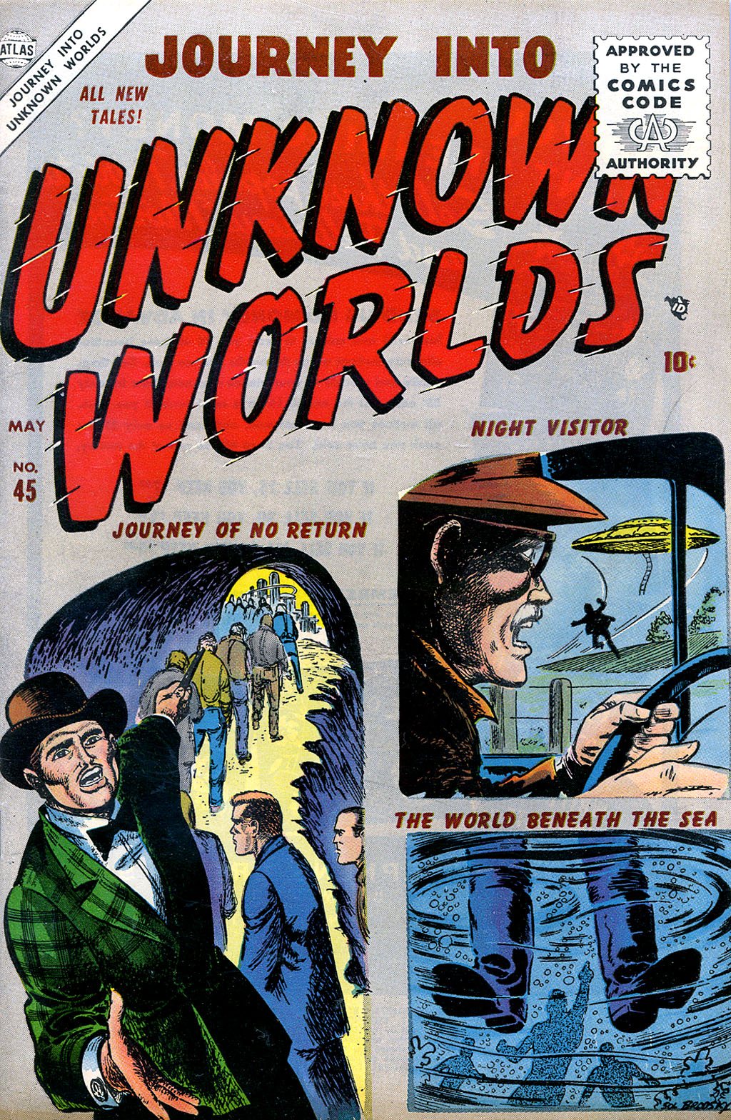 Read online Journey Into Unknown Worlds comic -  Issue #45 - 1
