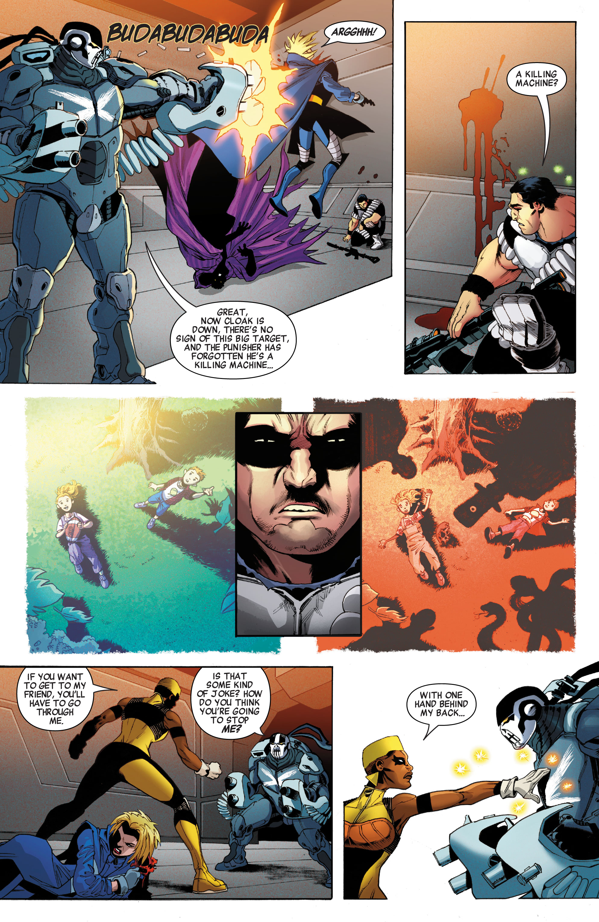 Read online Heroes Reborn: One-Shots comic -  Issue # Squadron Savage - 23