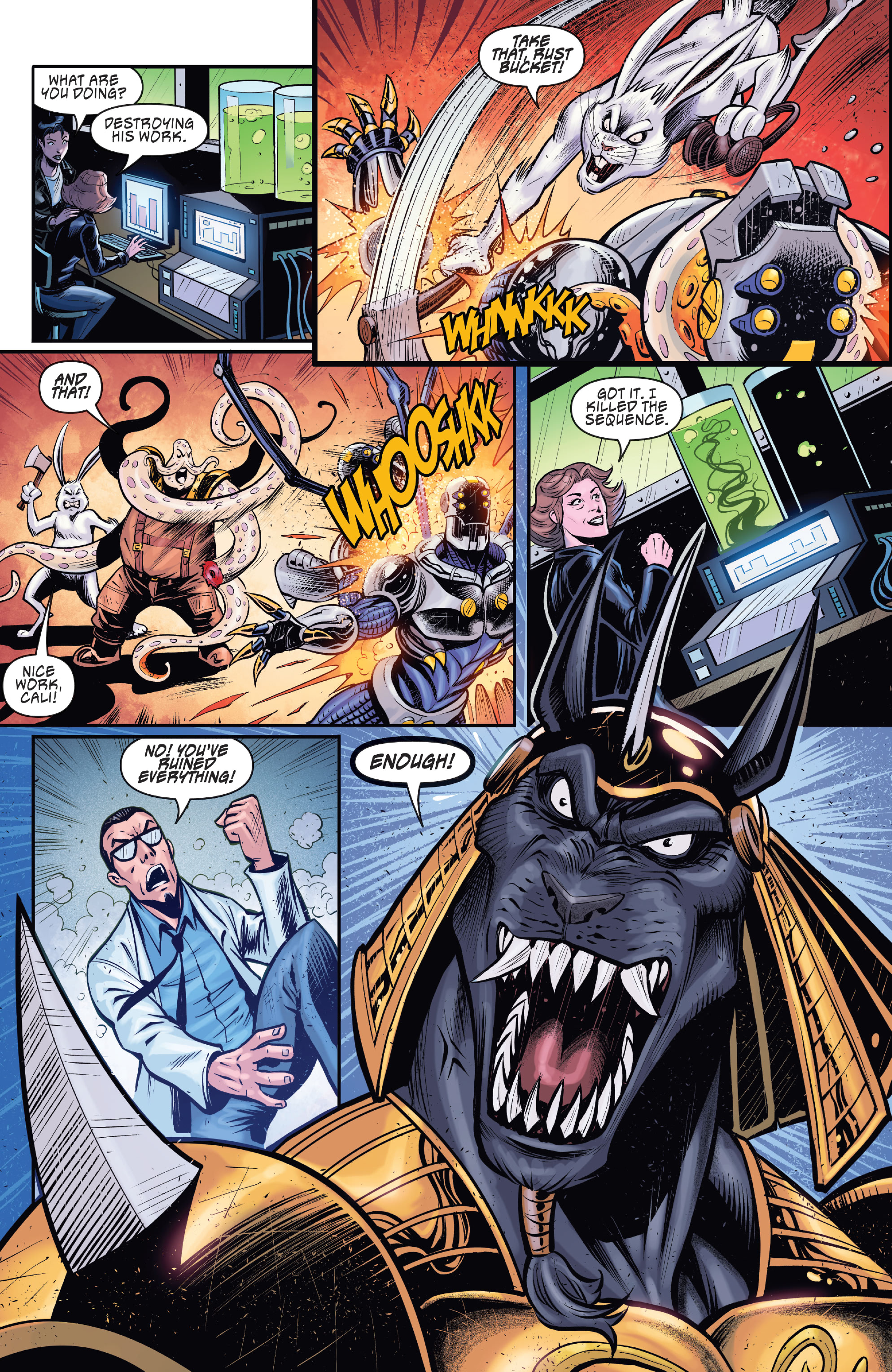 Read online Man Goat & the Bunnyman: Green Eggs & Blam comic -  Issue #3 - 20