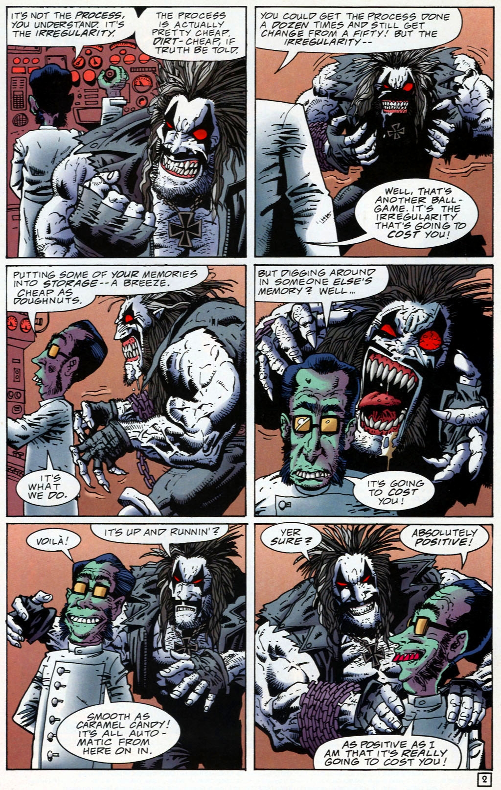 Read online Lobo: Death and Taxes comic -  Issue #4 - 3