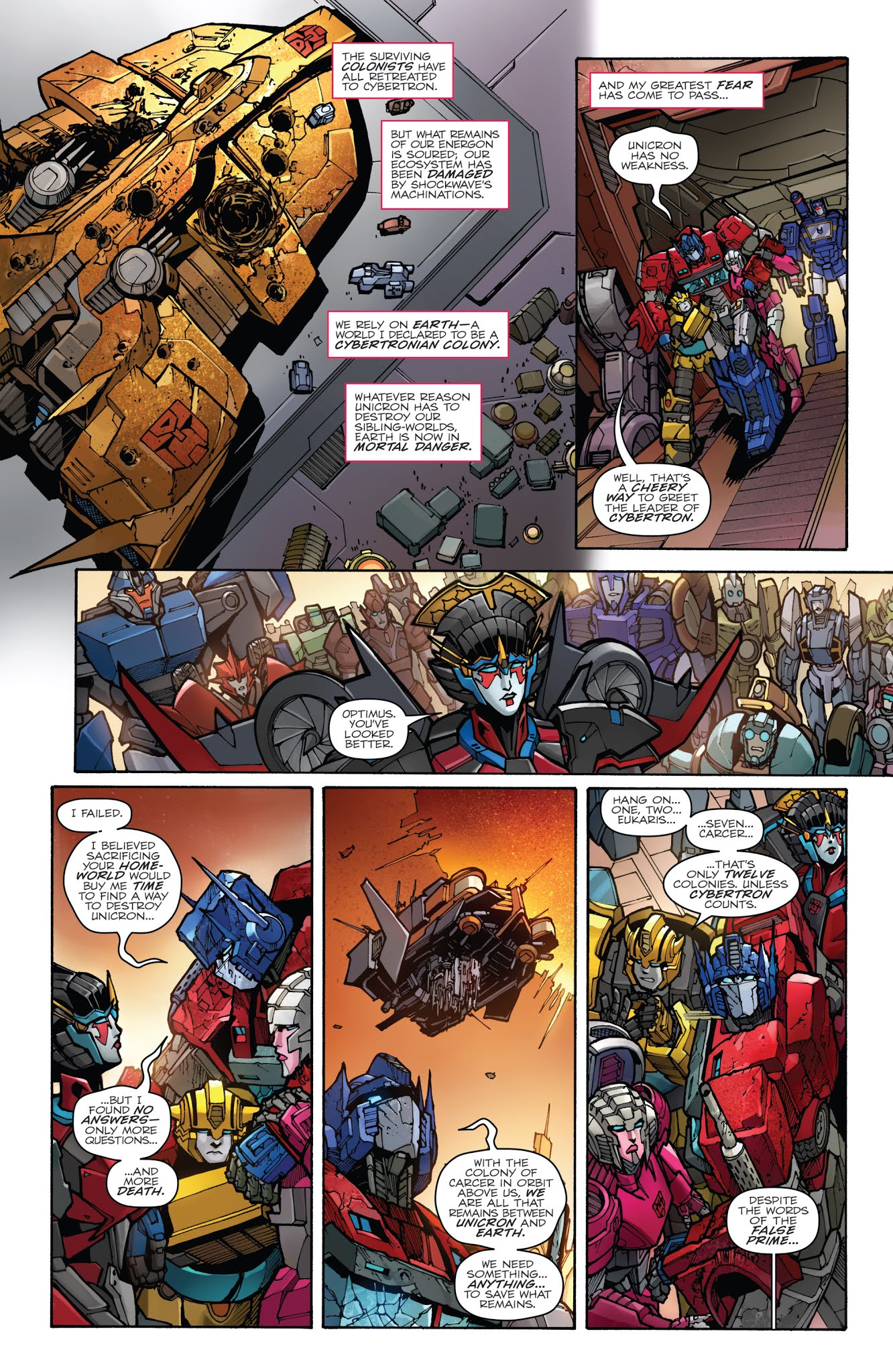 Read online Transformers: Unicron comic -  Issue #1 - 22