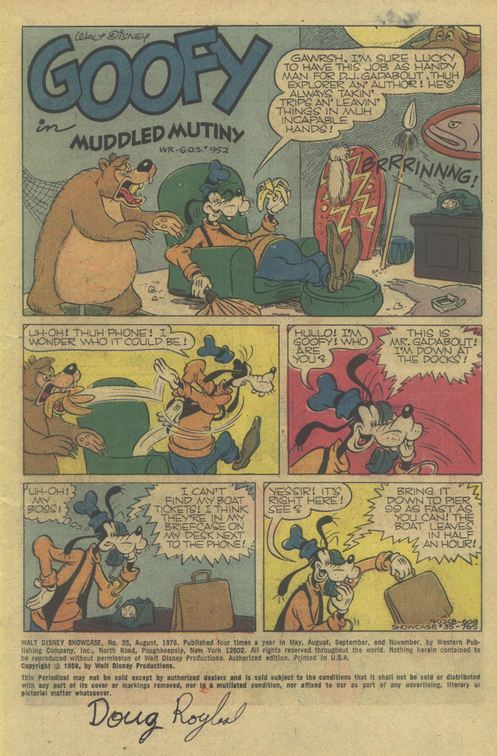 Read online Walt Disney Showcase (1970) comic -  Issue #35 - 3
