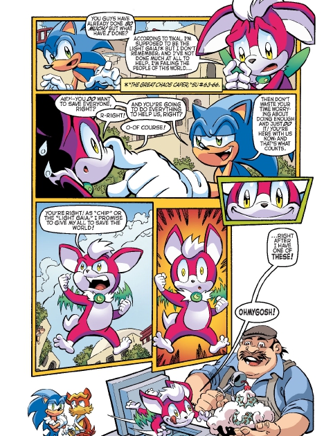 Read online Sonic Comics Spectacular: Speed of Sound comic -  Issue # Full - 83