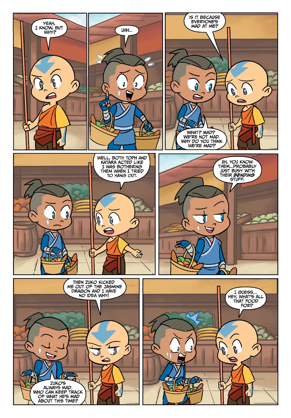Avatar: The Last Airbender Chibis - Aang's Unfreezing Day issue Full - Page 22