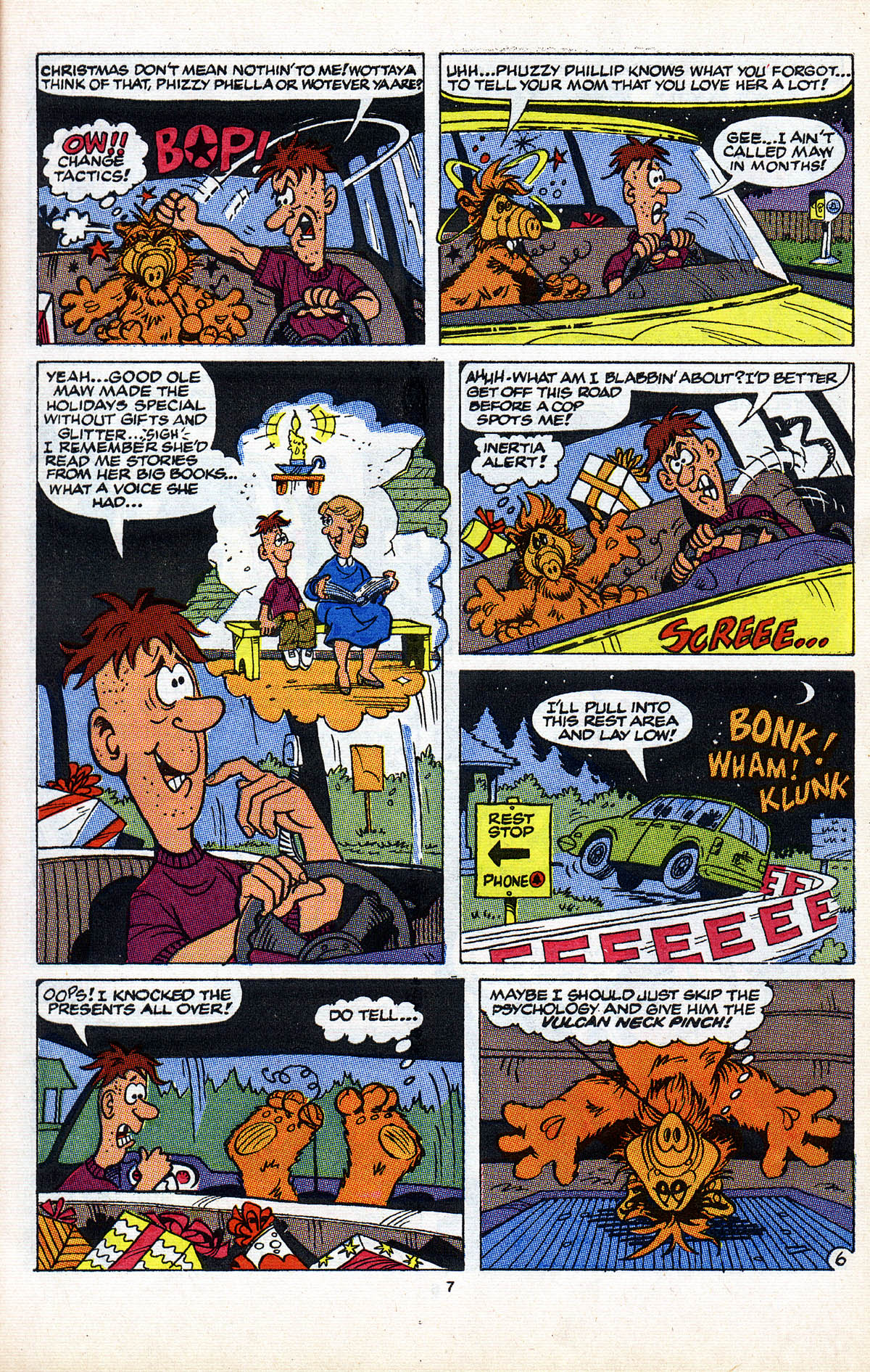 Read online ALF Holiday Special comic -  Issue #2 - 9