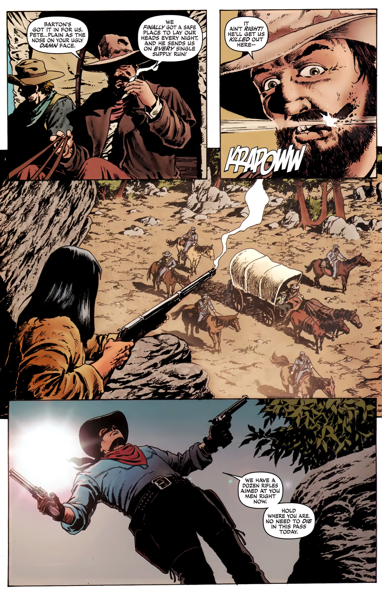 Read online The Lone Ranger & Zorro: The Death of Zorro comic -  Issue #4 - 7