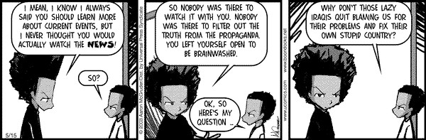 Read online The Boondocks Collection comic -  Issue # Year 2003 - 135